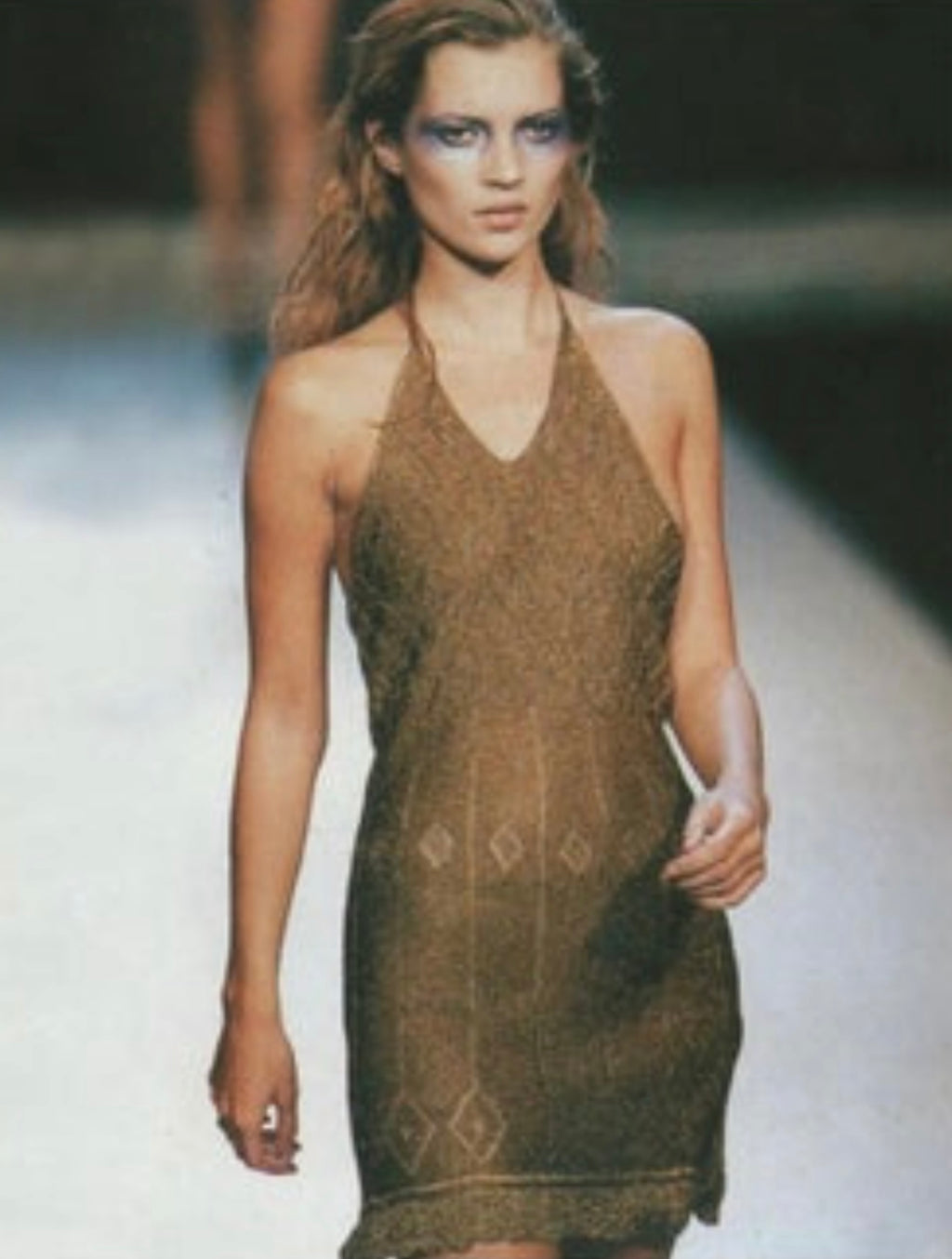 Martine Sitbon Black Knit Mini Dress, SS 1997