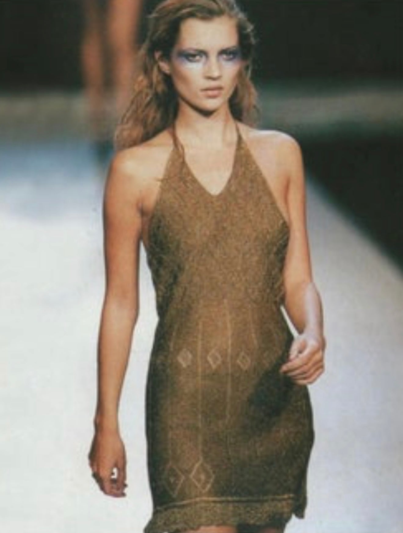 Martine Sitbon Black Knit Mini Dress, SS 1997