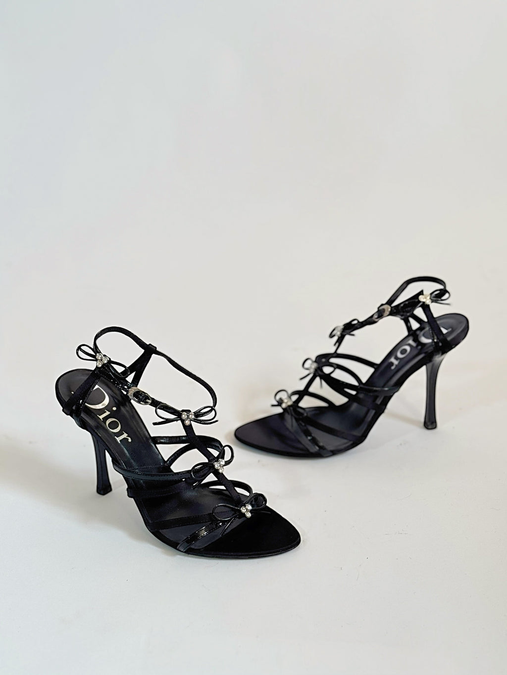 Christian Dior by John Galliano Bow Strappy Sandals, c. 2000s
