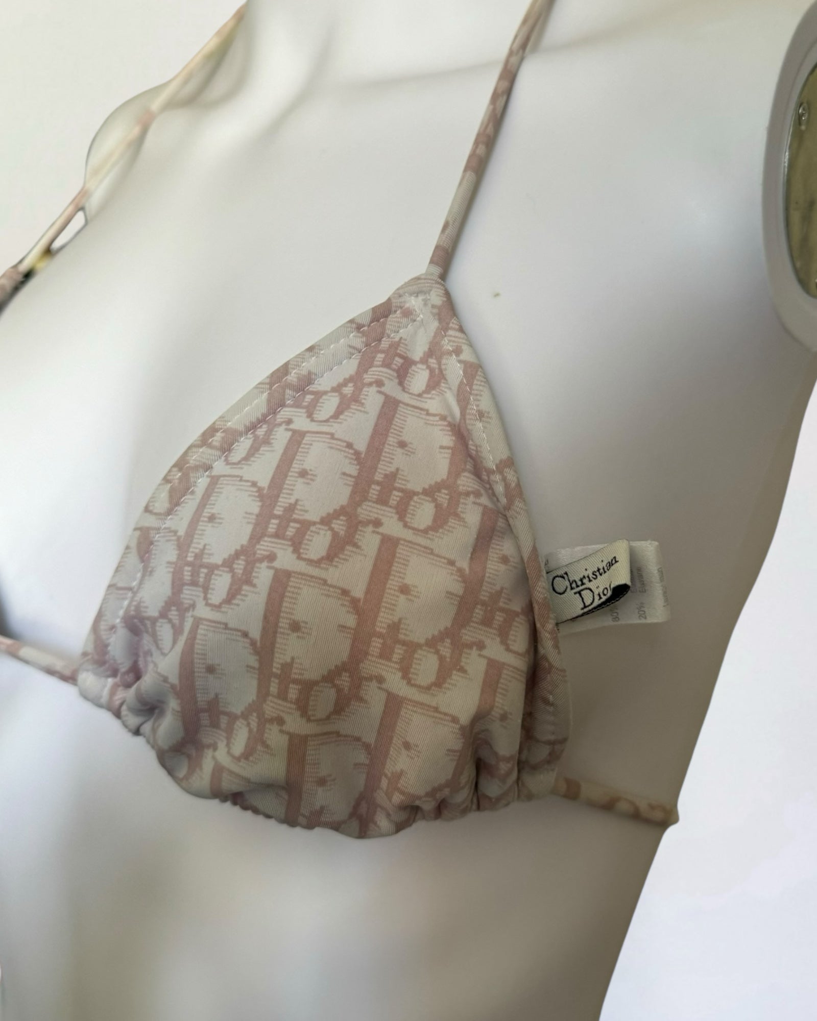 Christian Dior by John Galliano Pink Monogram Bikini, 2004