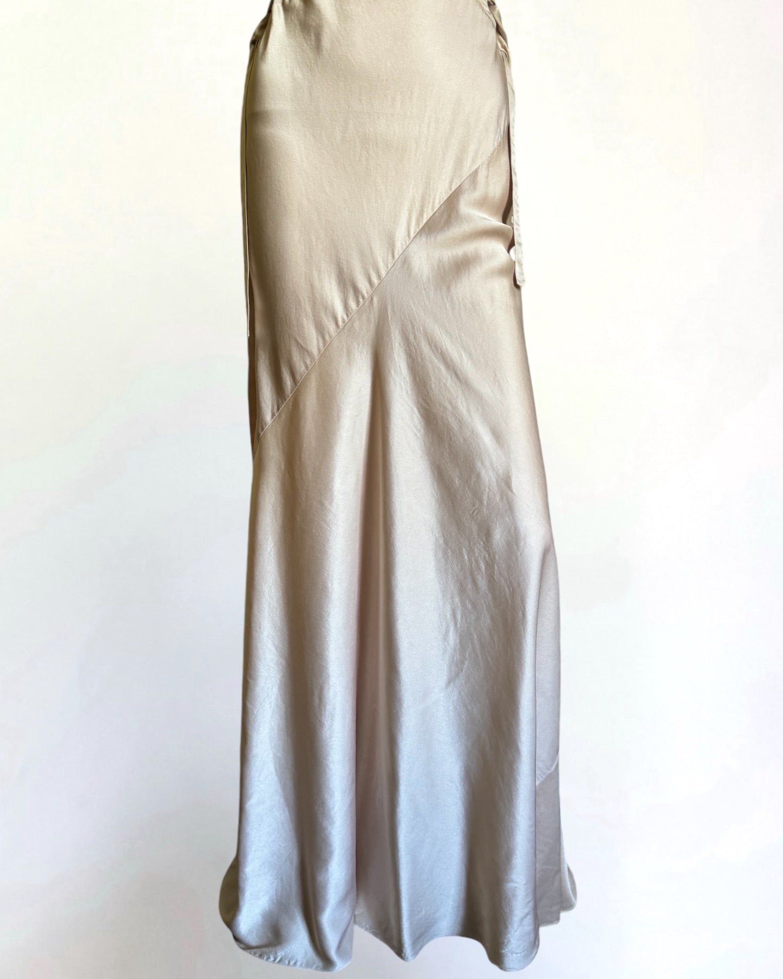 Roberto Cavalli Silk Satin Gown, c. 2004