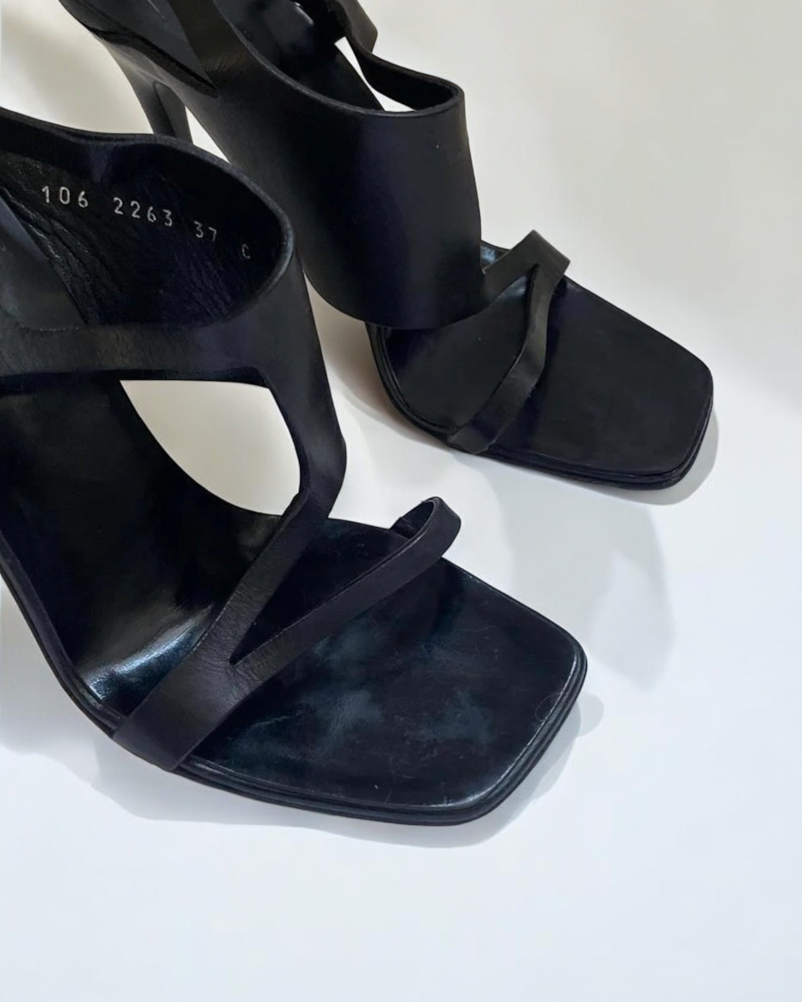 Gucci by Tom Ford Leather Strappy Sandals, 1995