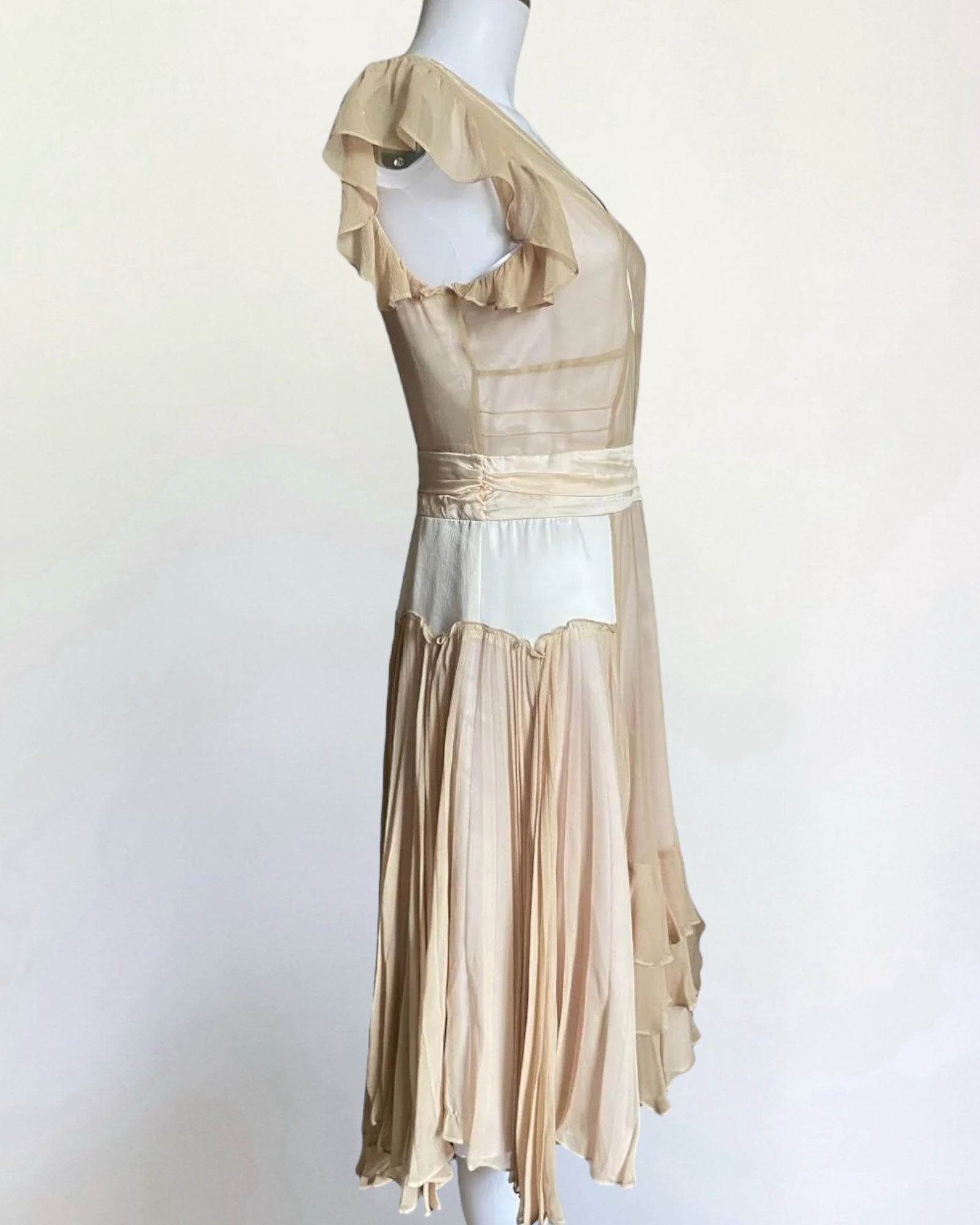 Chloé by Phoebe Philo Silk Dress, FW 2005