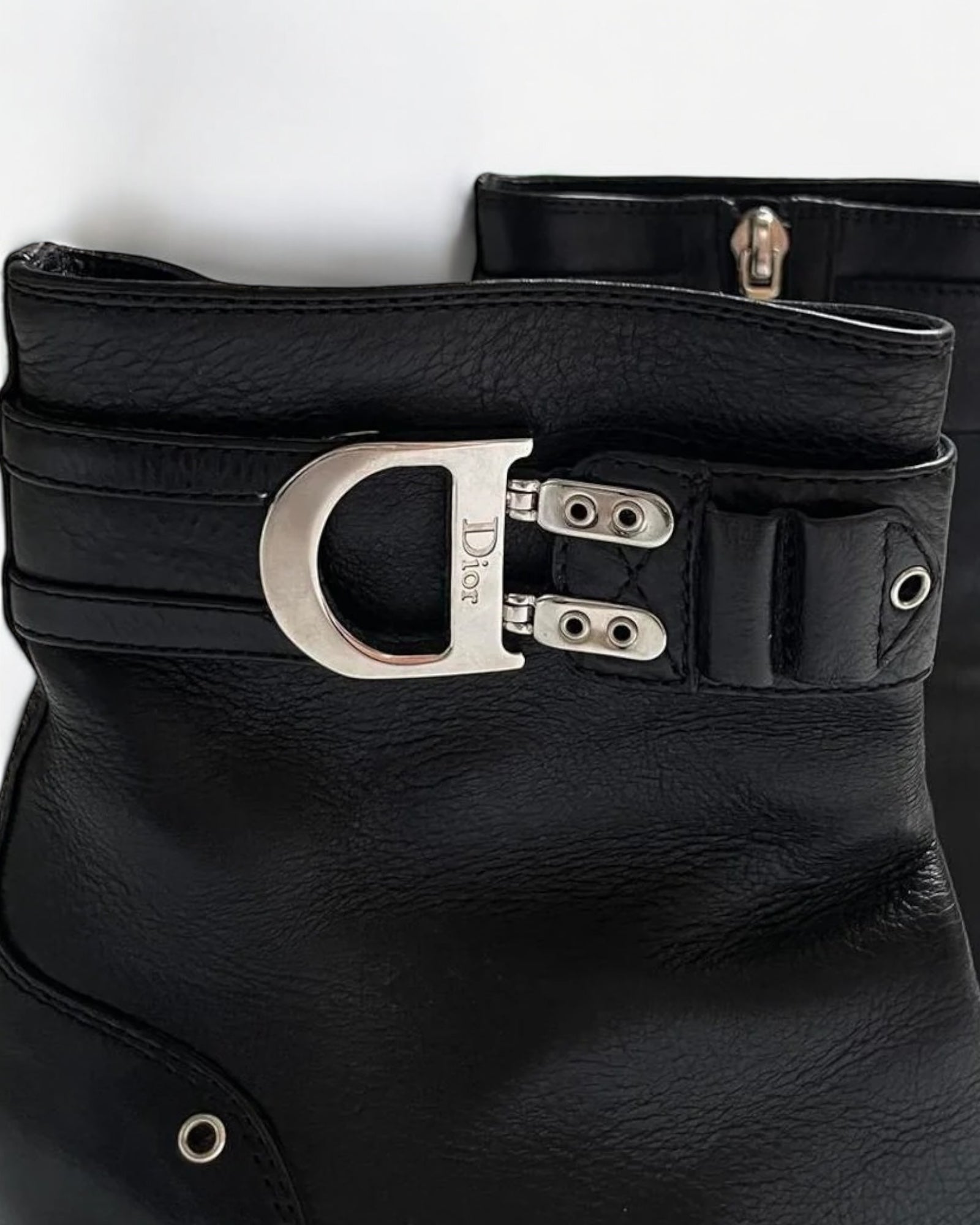 Christian Dior Biker Boots, c. 2000s