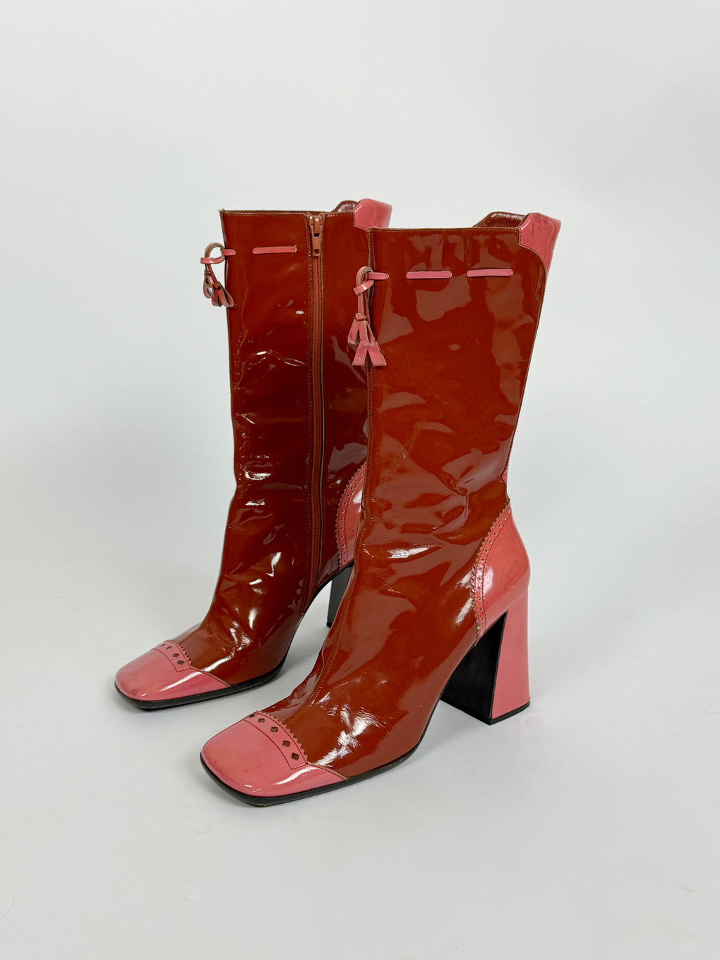 Prada Patent Boots, FW 1999