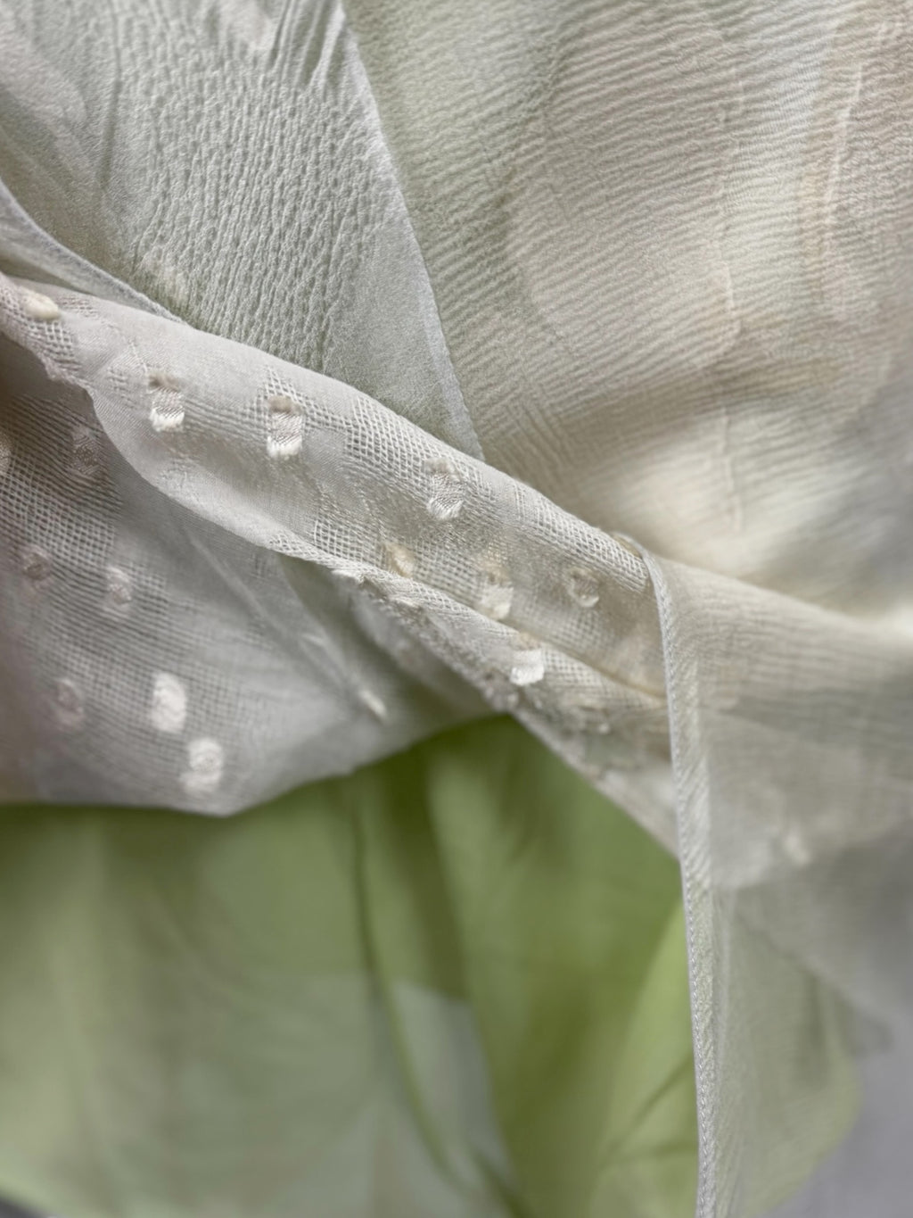 Christian Dior by John Galliano Silk Chiffon Lace Dress, 2006