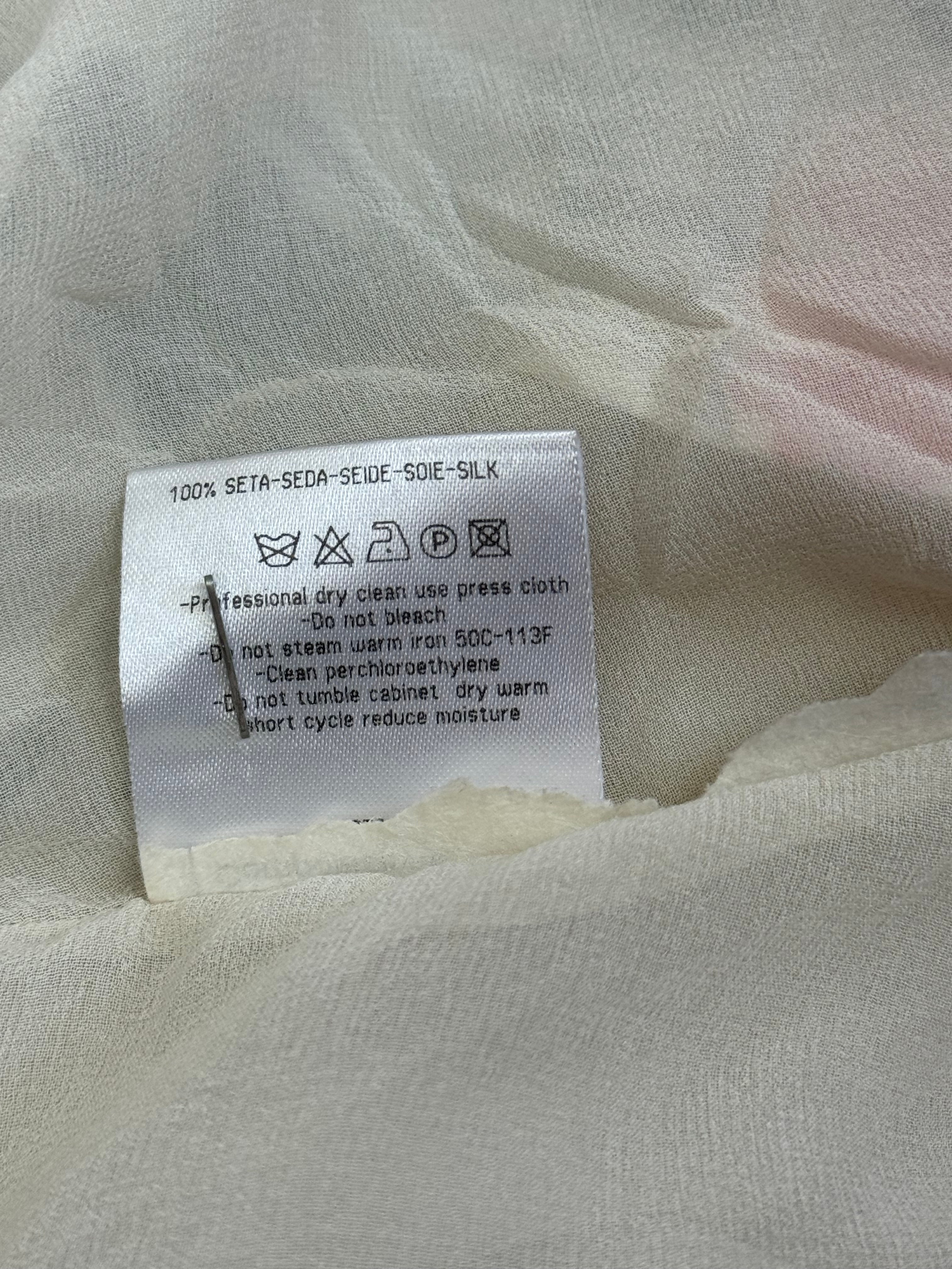 Giorgio Armani Silk Floral Gown, 2005