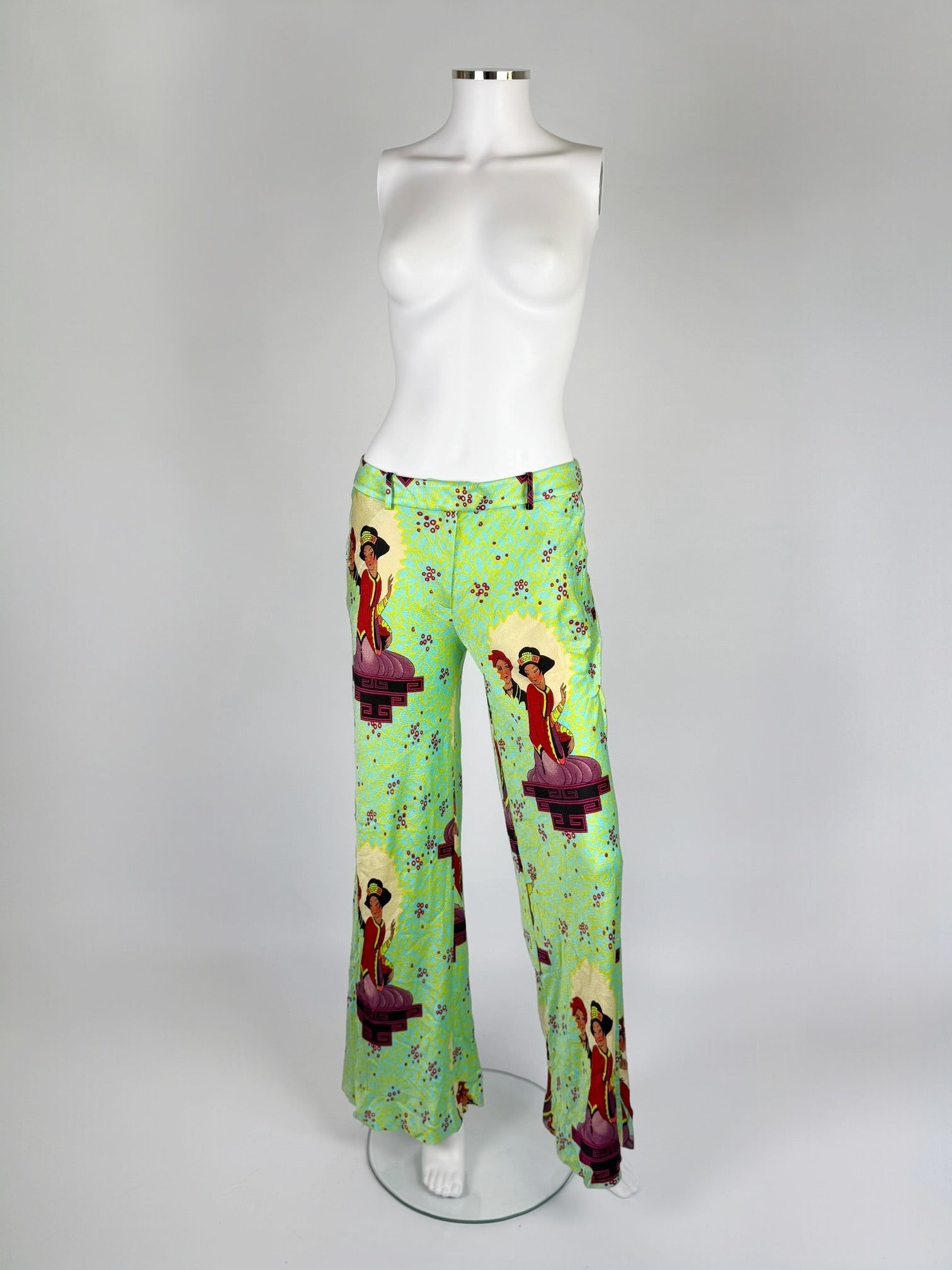 Christian Dior by John Galliano Silk Trousers, 2002