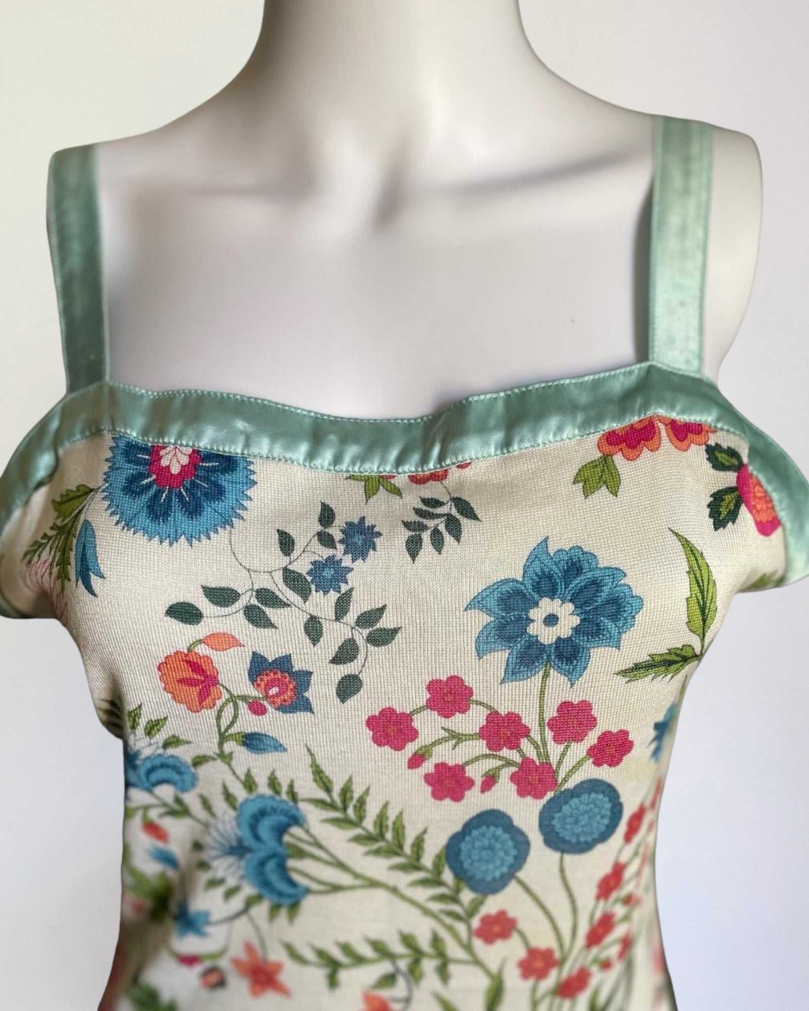 Christian Dior by John Galliano Silk Floral Cami, Resort 2008