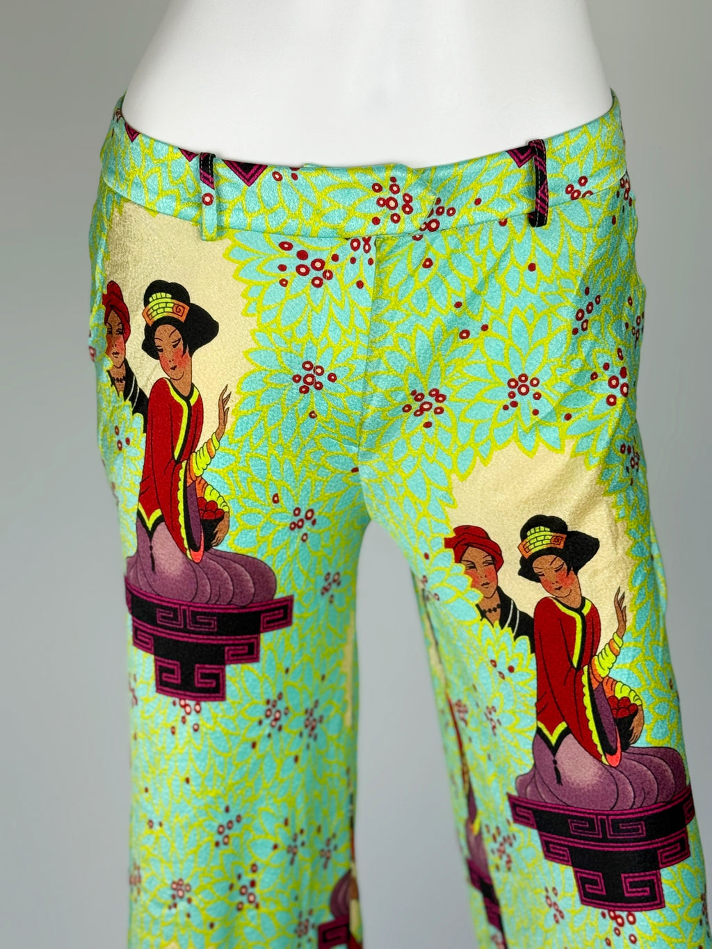 Christian Dior by John Galliano Silk Trousers, 2002