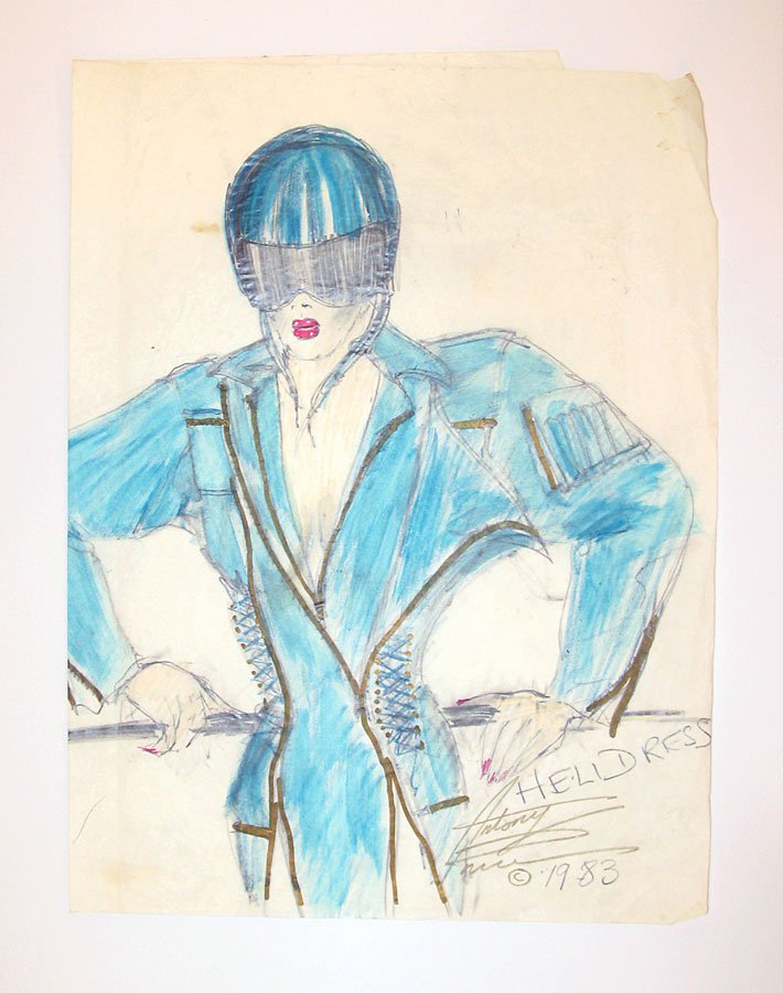 Antony Price “Helidress” FW 1983