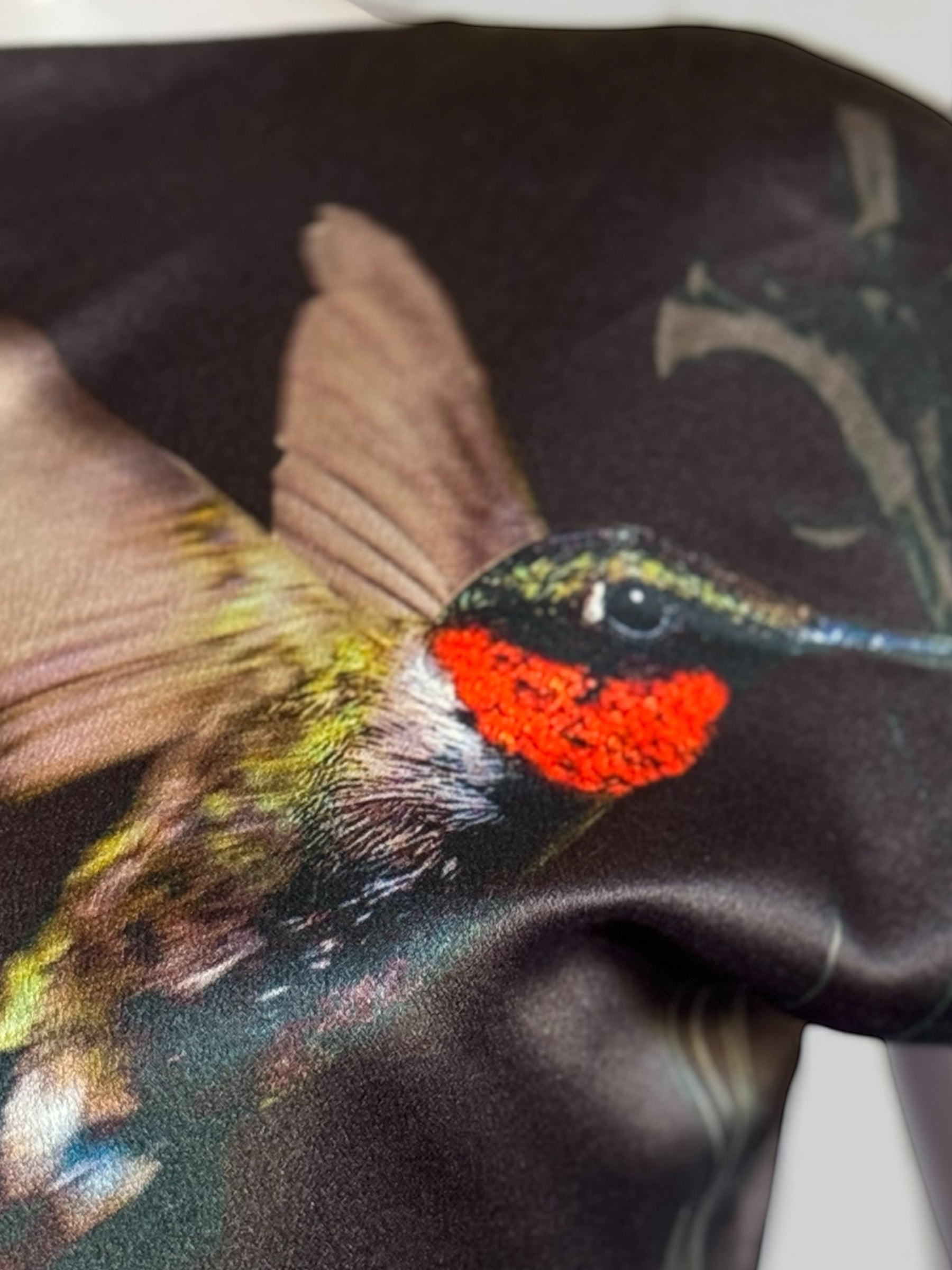 Alexander McQueen Silk Hummingbird Dress, 2008