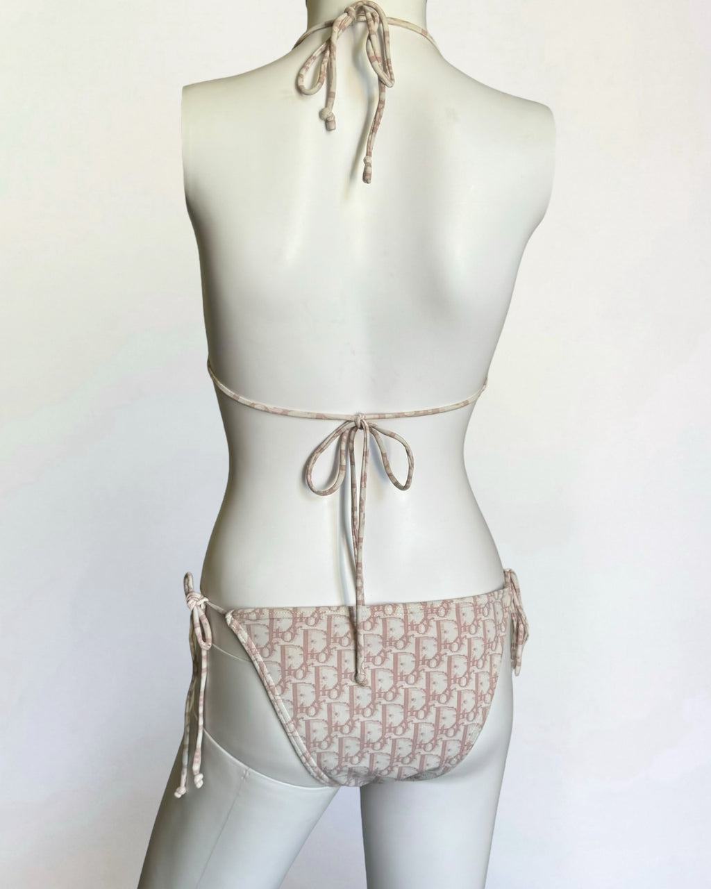 Christian Dior by John Galliano Pink Monogram Bikini, 2004