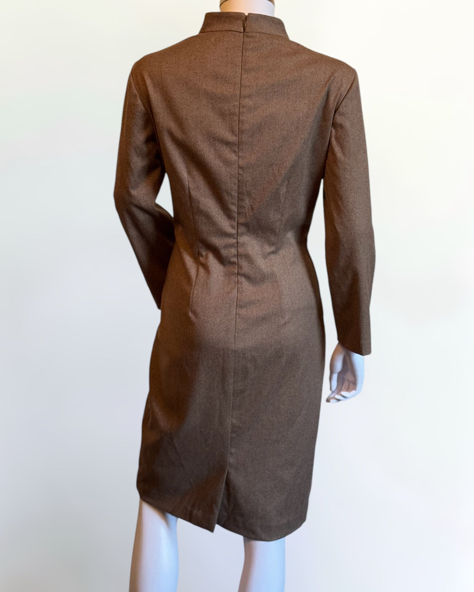 Alexander McQueen Virgin Wool Sheath Dress, 2007