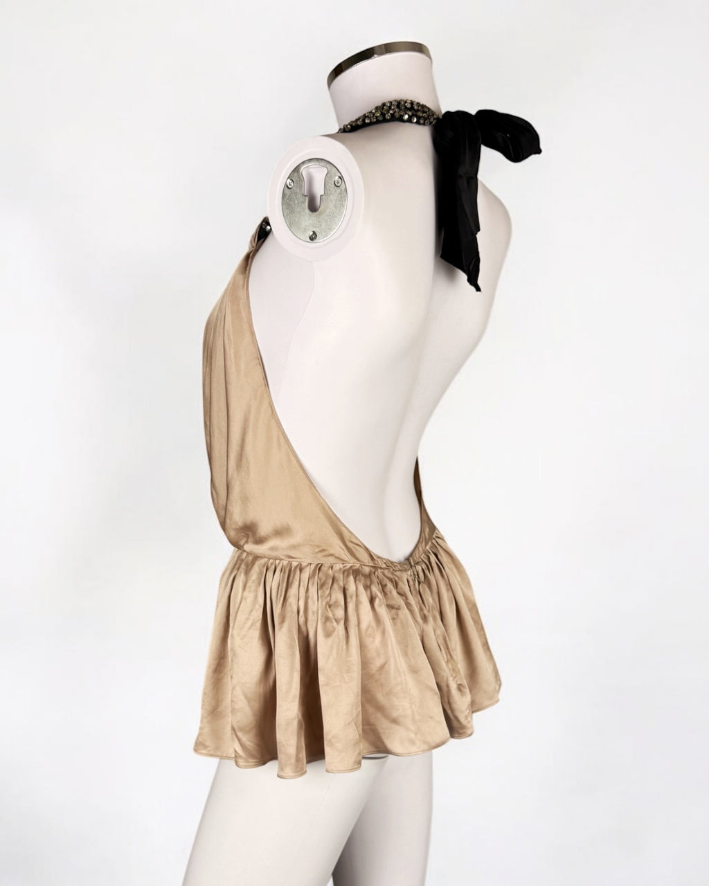 Chloé by Phoebe Philo Silk Embellished Top, SS 2005