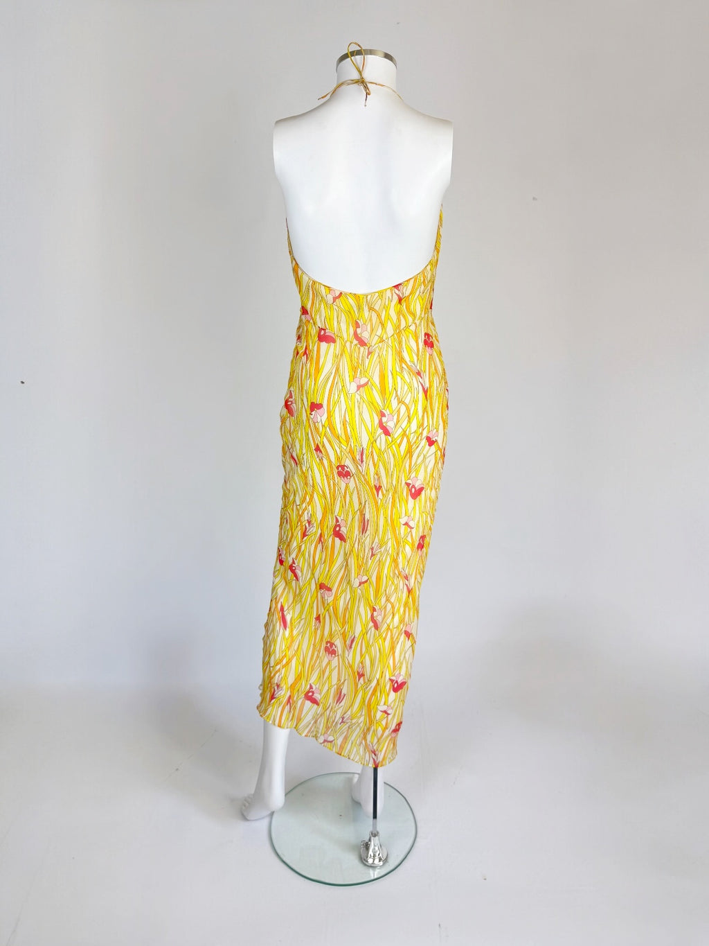 Christian Dior by John Galliano Silk Floral Dress, 2002