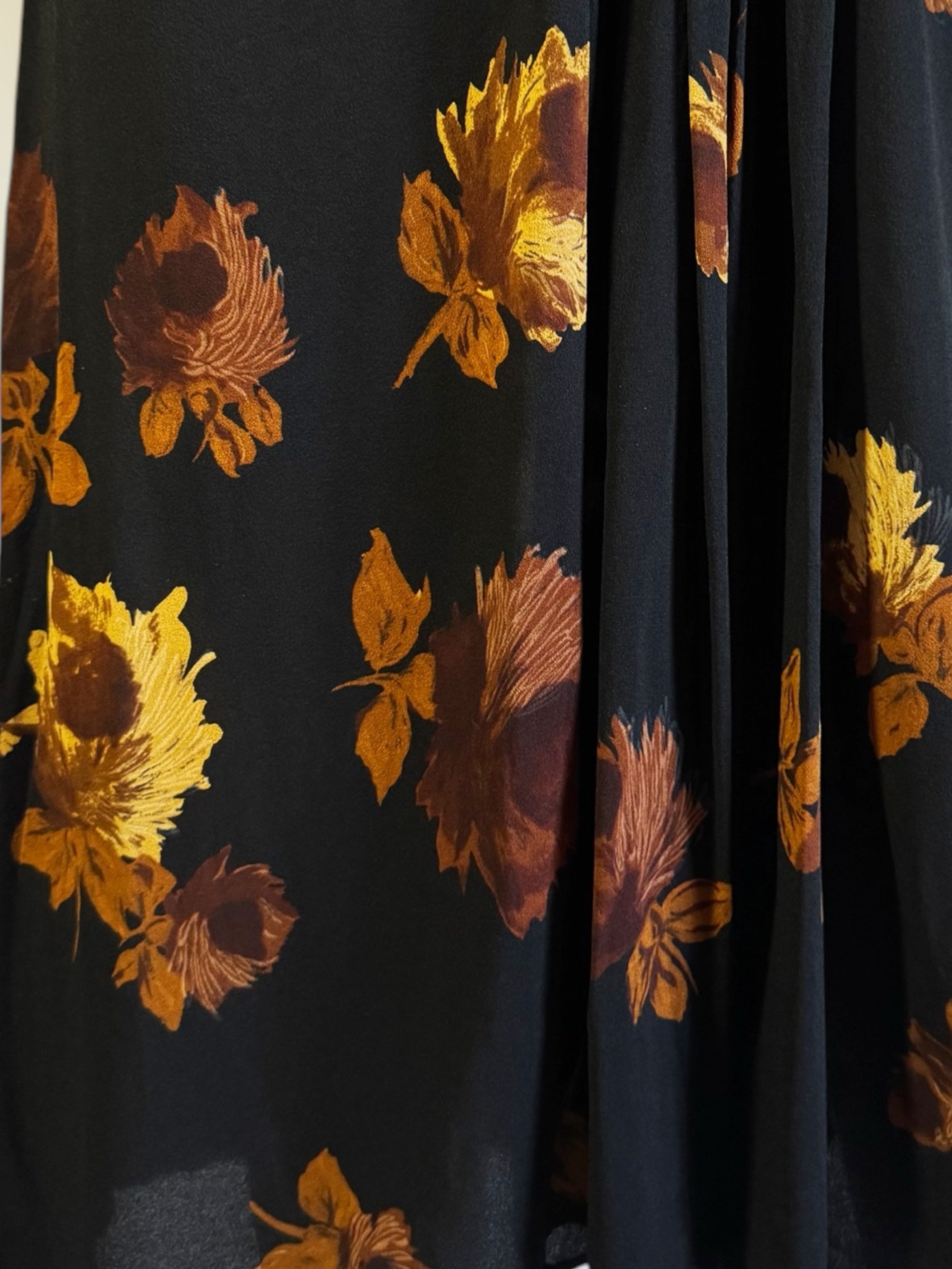 Prada Floral Silk Dress, FW 2005