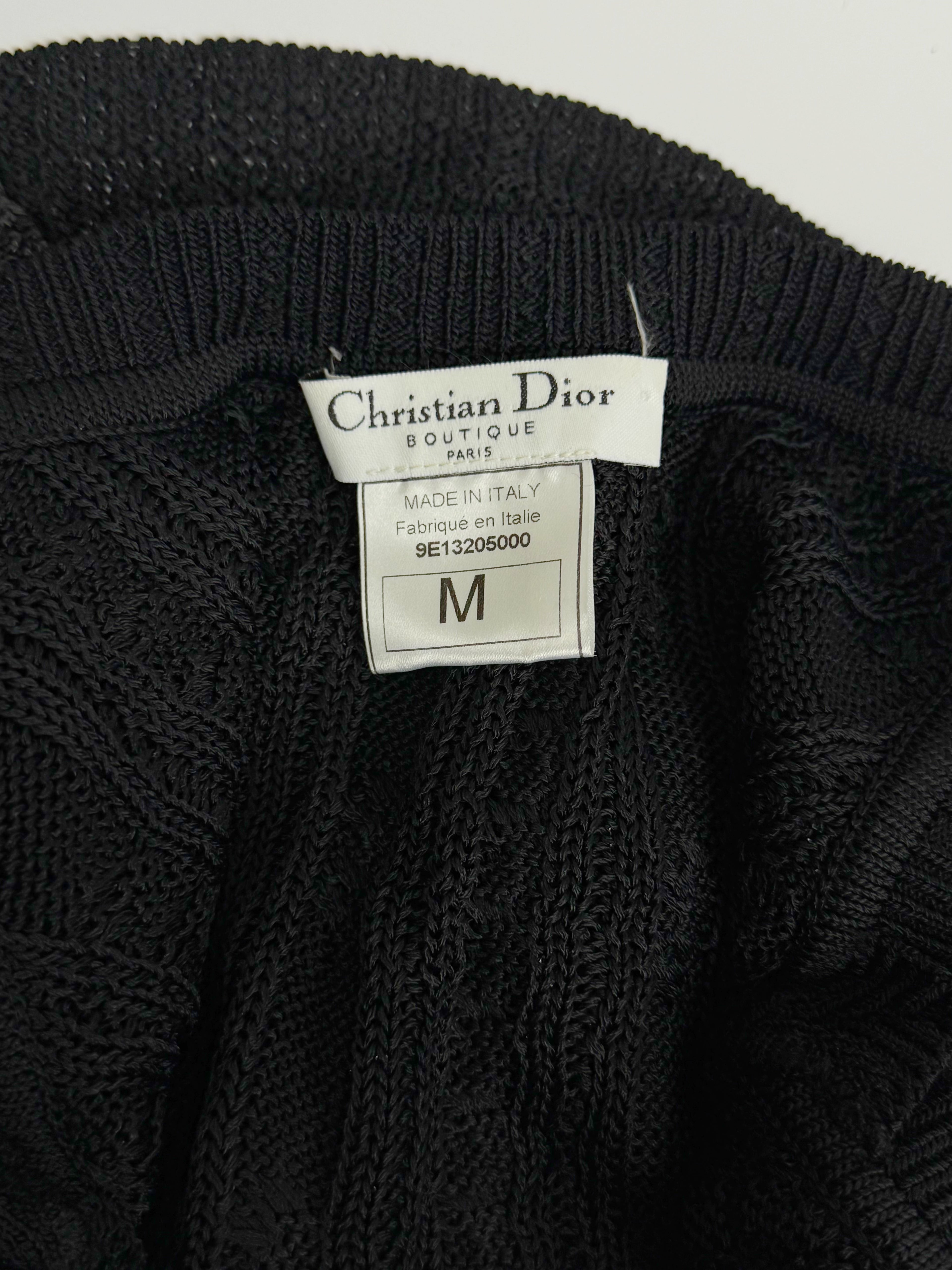 Christian Dior by John Galliano Knit Top, SS 1999