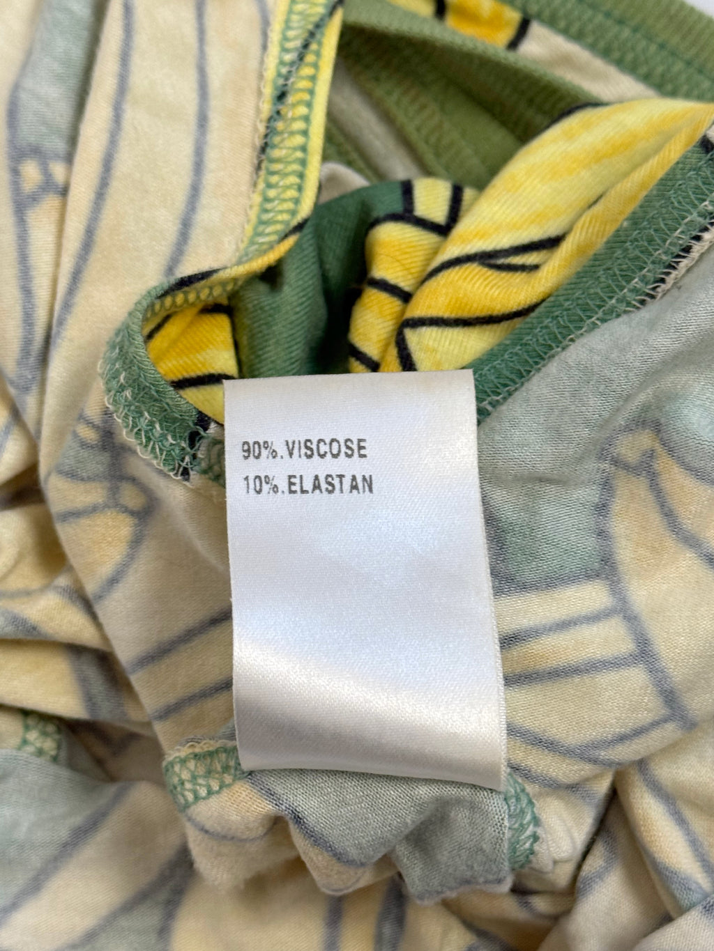 Chloé by Phoebe Philo Banana Print Top, SS 2004