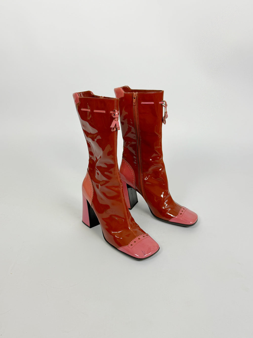 Prada Patent Boots, FW 1999