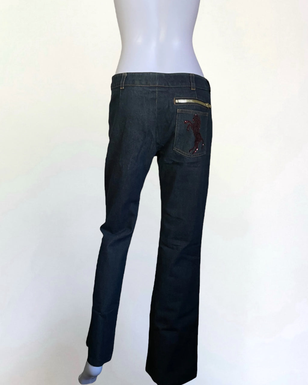 Chloé by Stella McCartney Horse Sequin Jeans, SS 2001