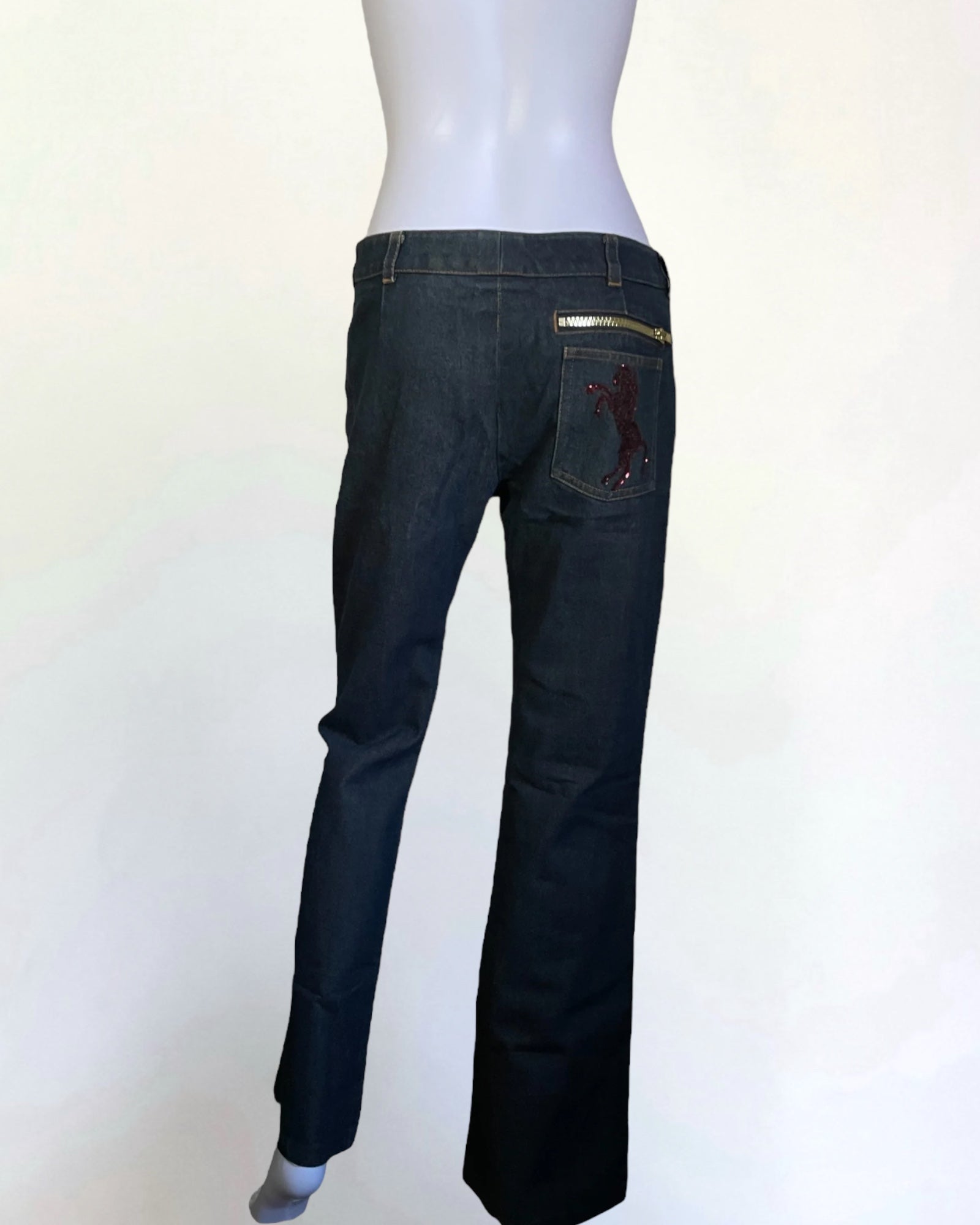 Chloé by Stella McCartney Horse Sequin Jeans, SS 2001