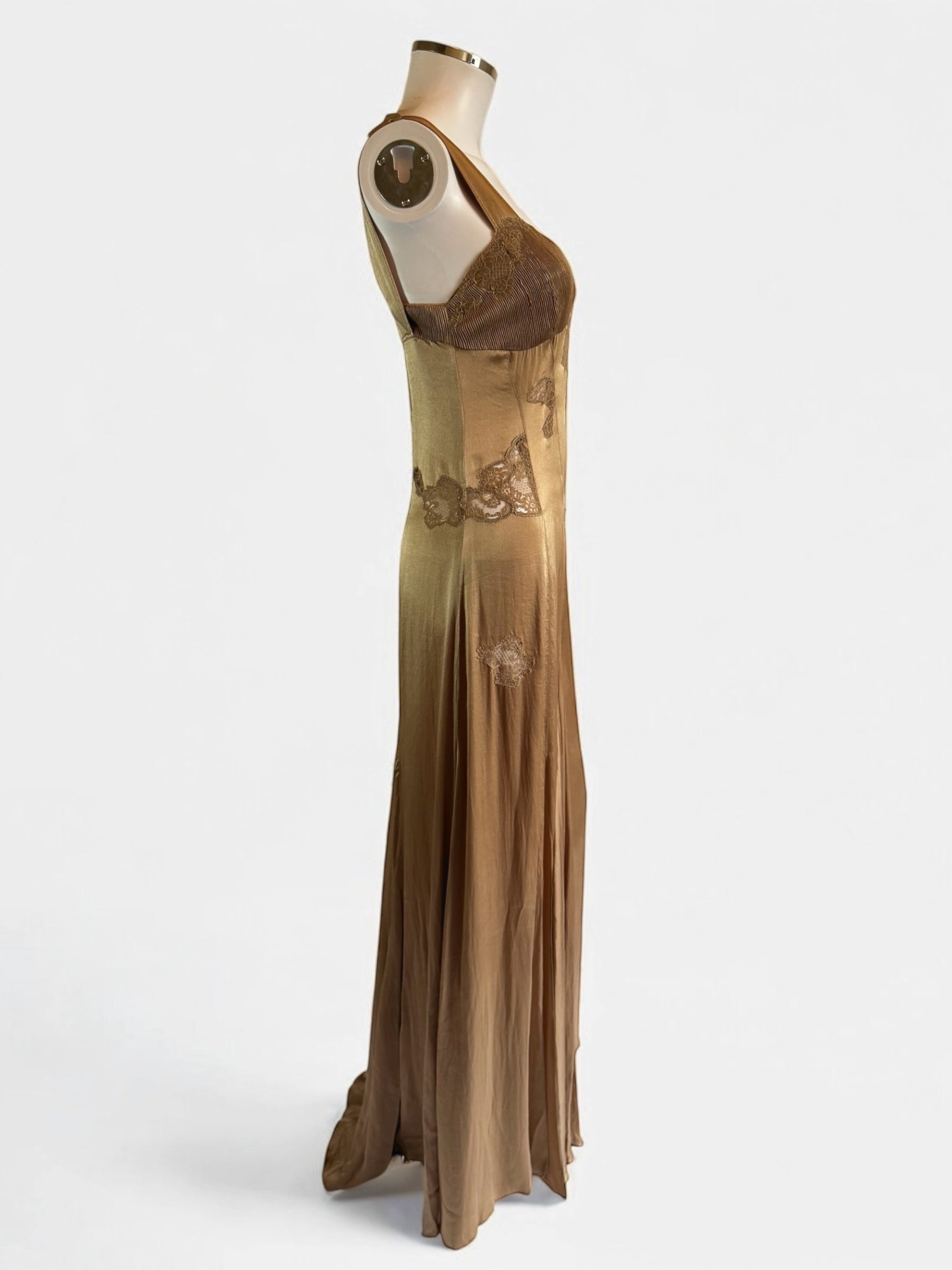 Givenchy by Riccardo Tisci Silk Lace Gown, c. late 2000s