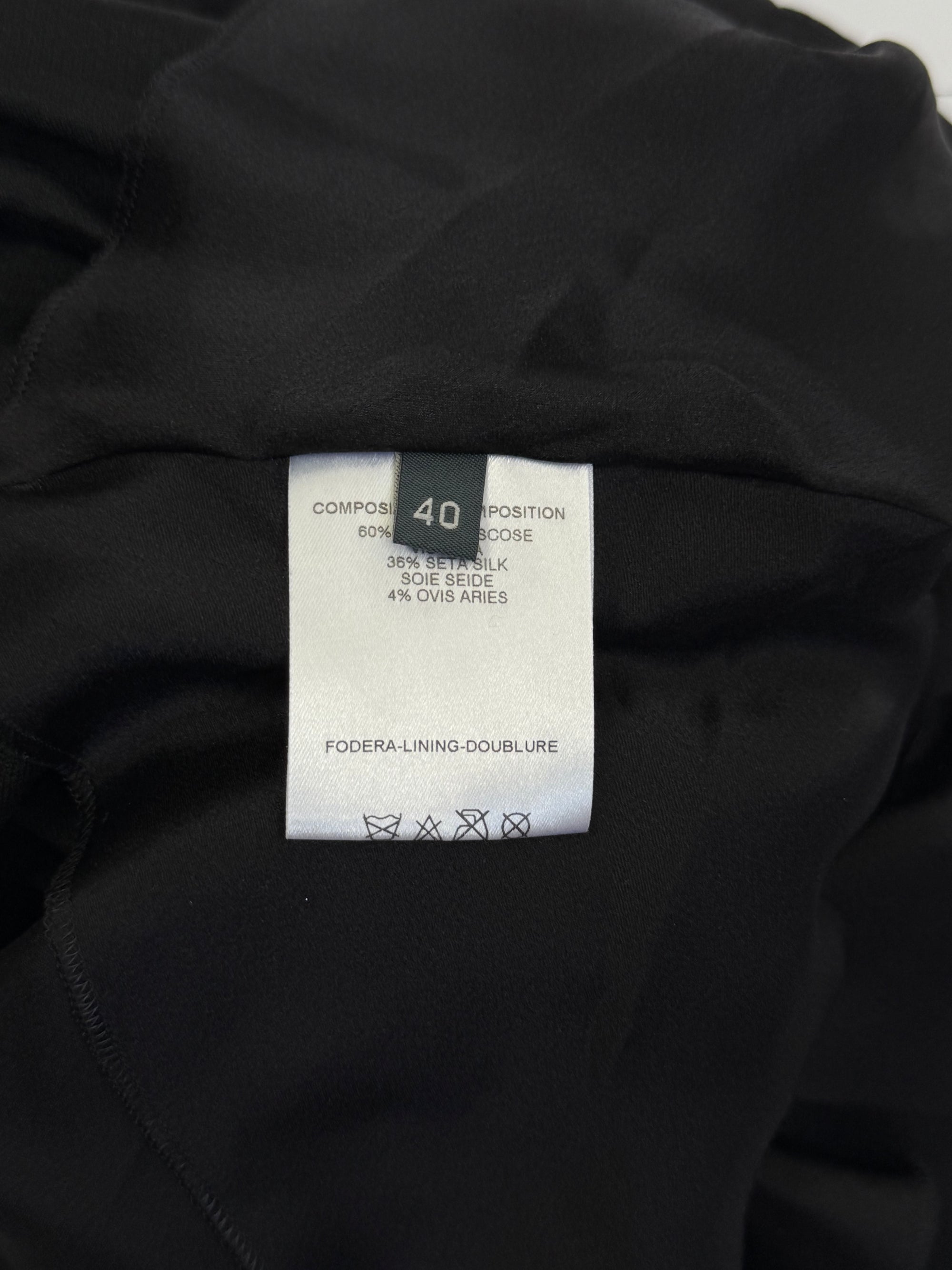Alexander McQueen Jersey Dress w Leather Collar, 2002