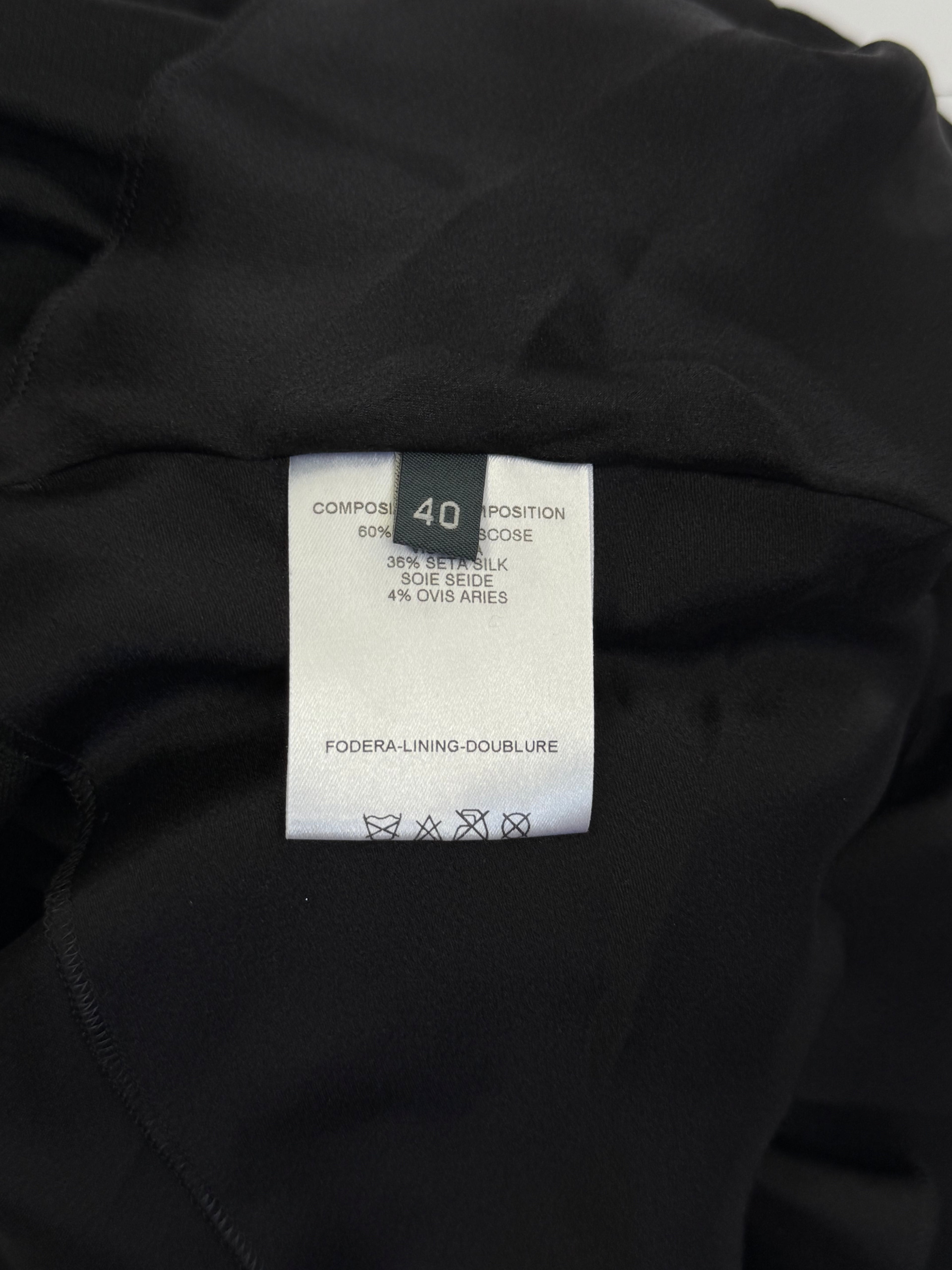 Alexander McQueen Jersey Dress w Leather Collar, 2002