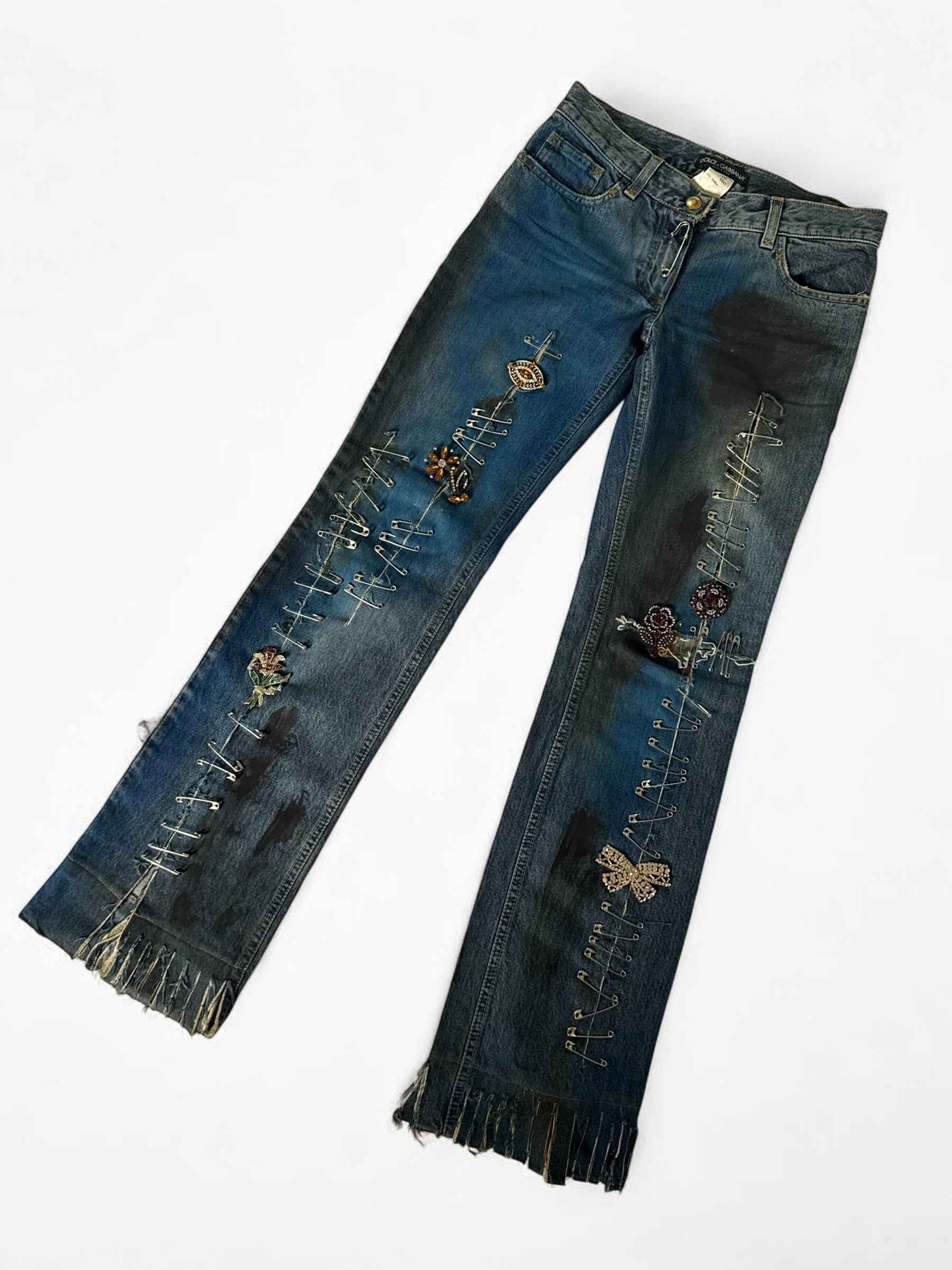 Dolce & Gabbana Safety Pin Jeans, SS 2001