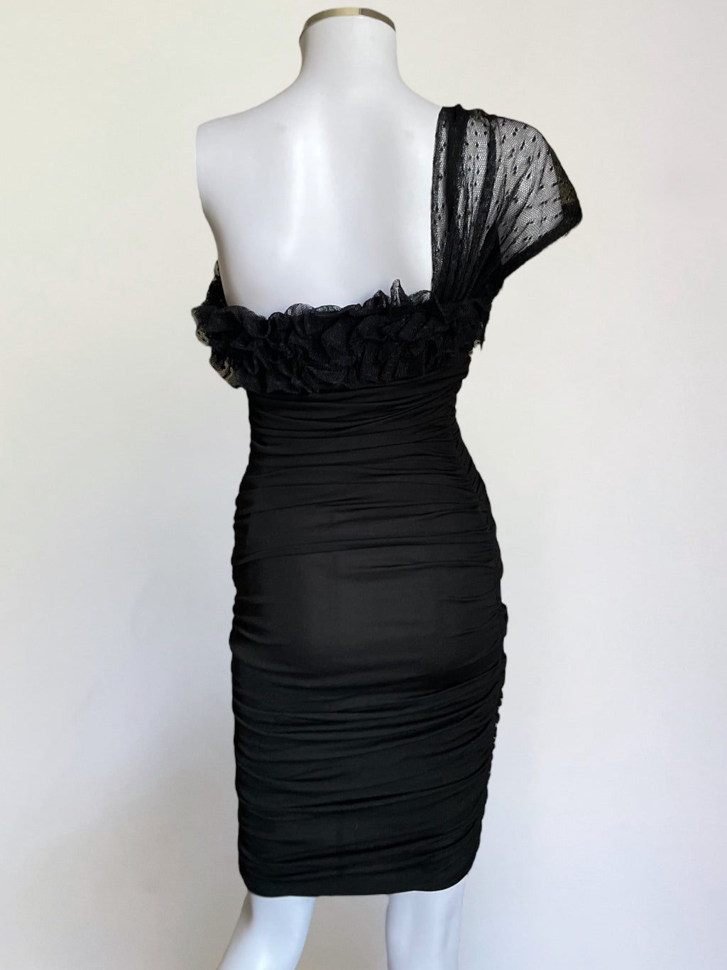 Giambattista Valli Black Cocktail Dress, Debut Collection FW 2005
