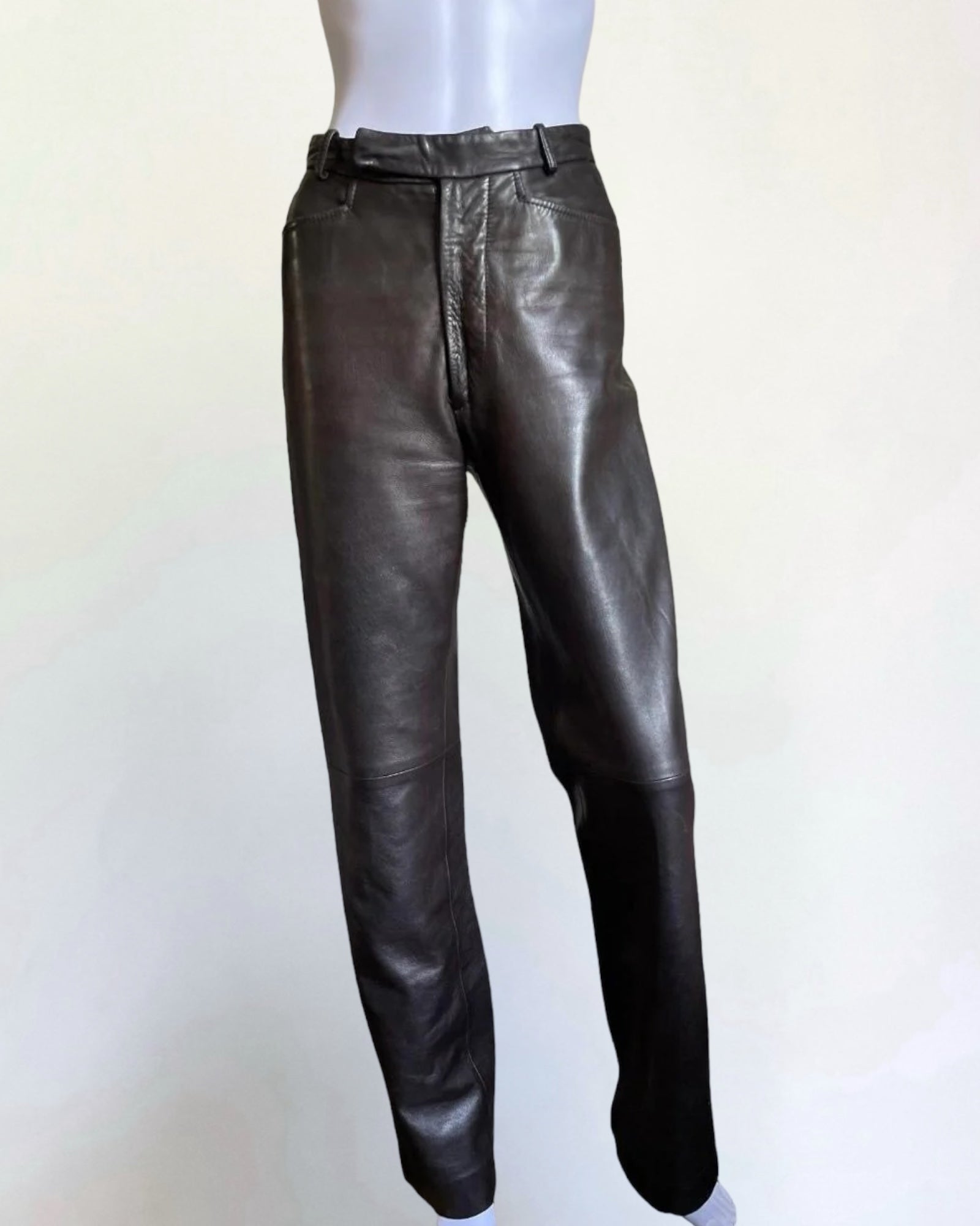Gucci by Tom Ford Leather Trousers, FW 1996