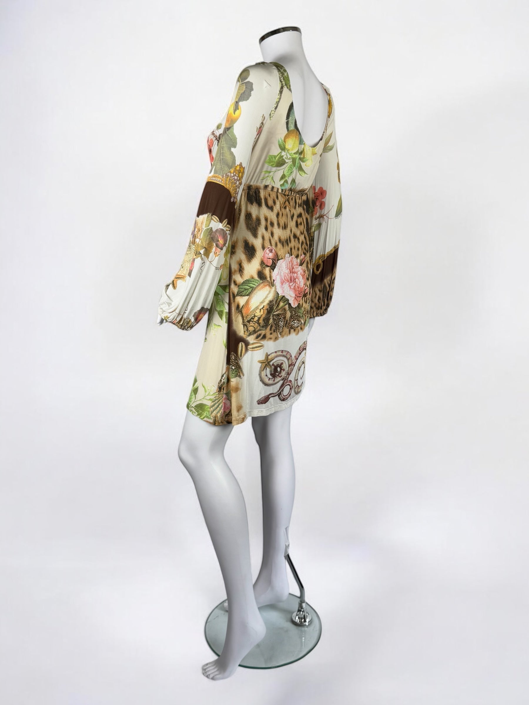 Roberto Cavalli Printed Mini Dress, SS 2005