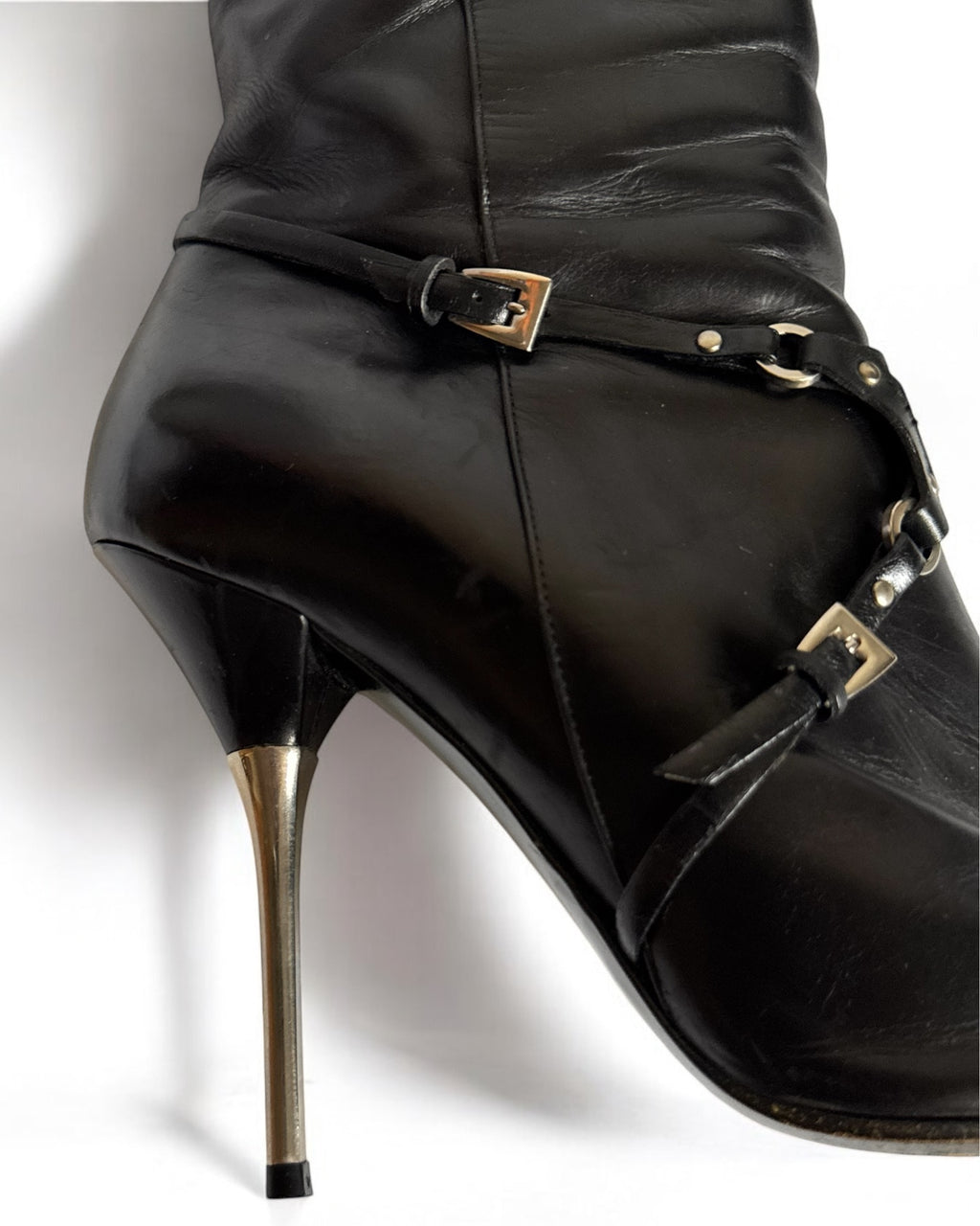 Christian Dior by John Galliano Bondage Ankle Boots, 2003