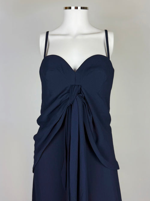 Balenciaga by Nicolas Ghesquière Navy Gown, 2008