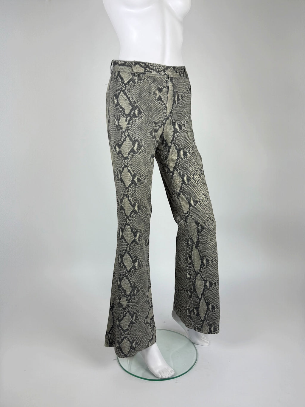 Gucci by Tom Ford Python Print Trousers, SS 2000