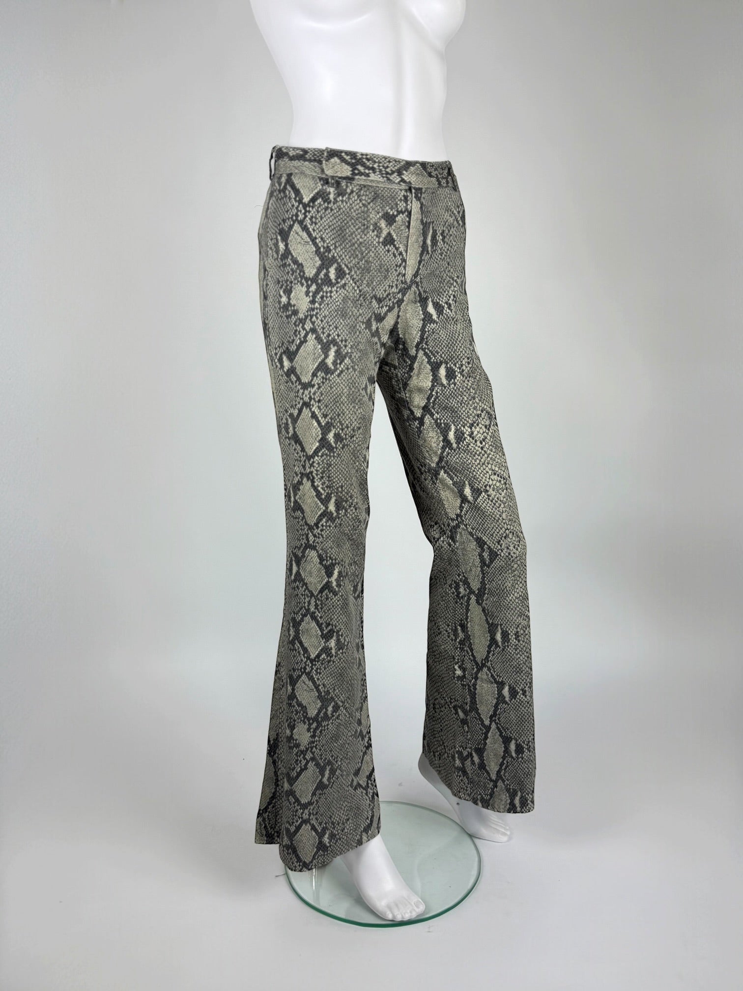 Gucci by Tom Ford Python Print Trousers, SS 2000