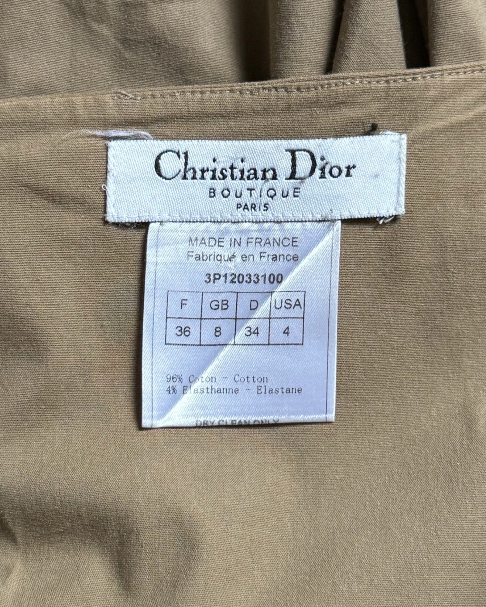 Christian Dior by John Galliano Pleated Mini Skirt, 2003