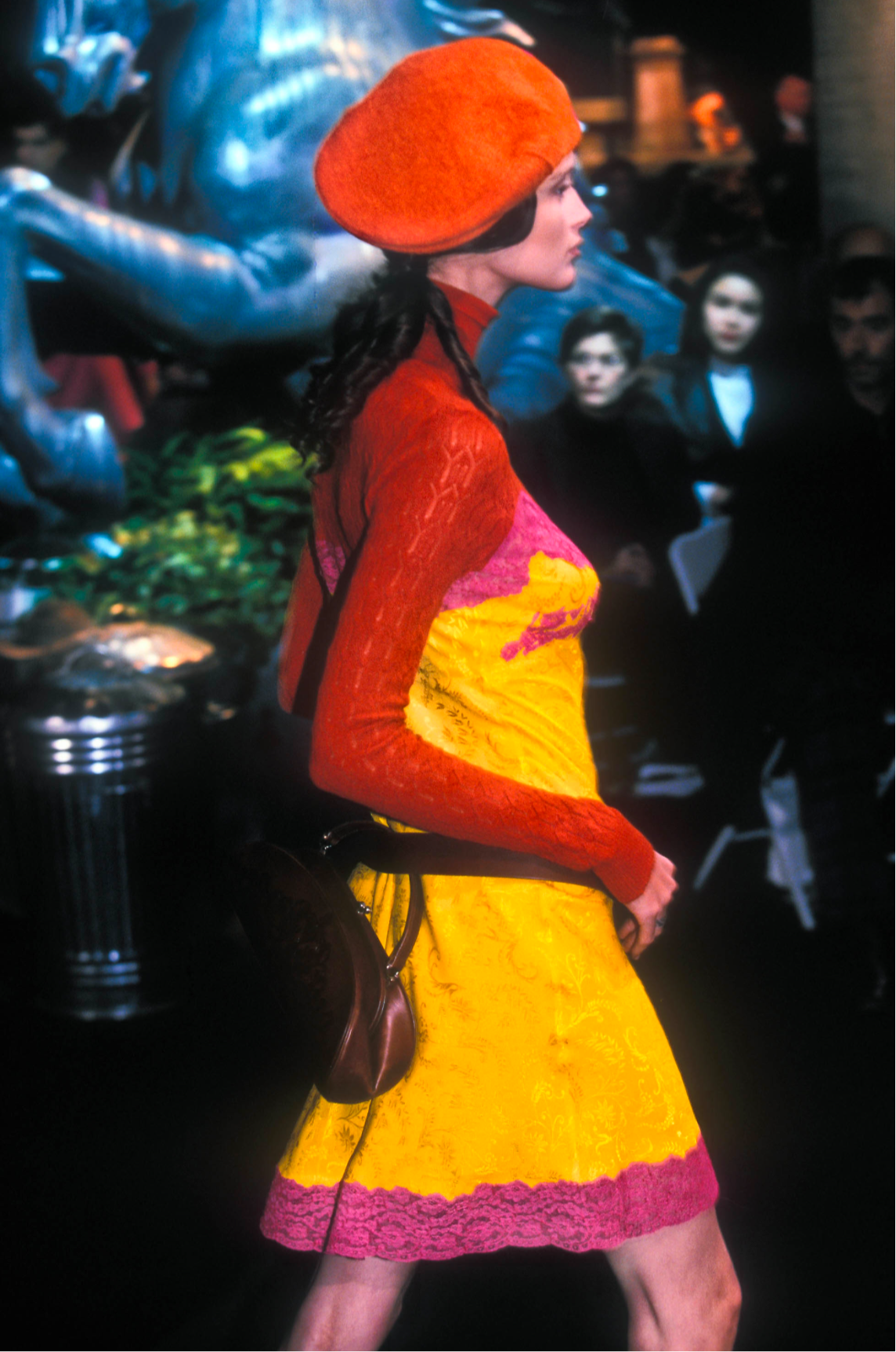 Christian Dior by John Galliano Chevron Knit Jumper, FW 1998