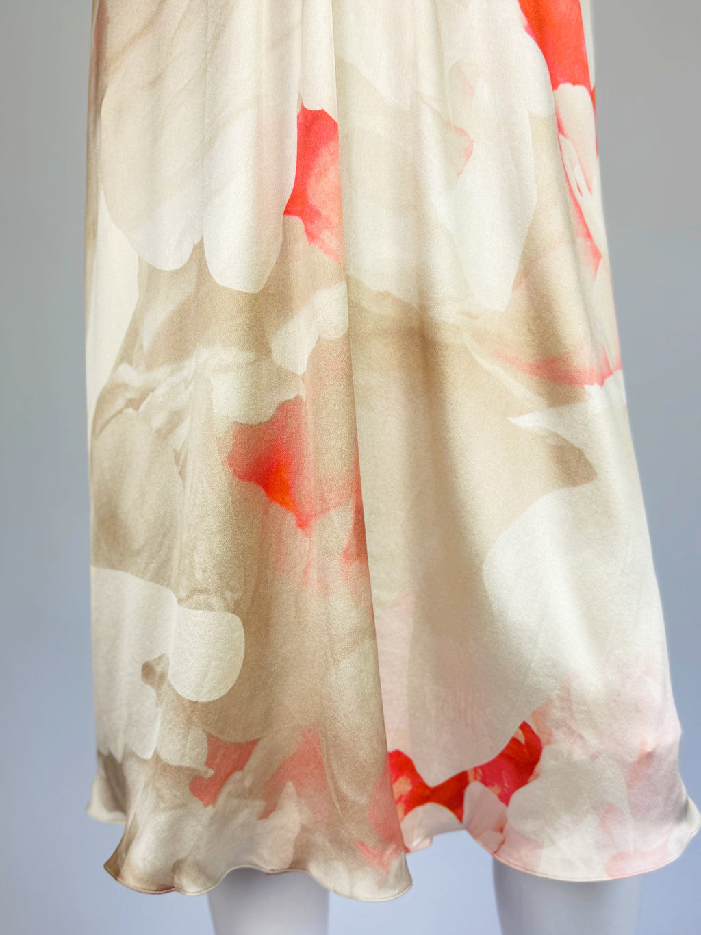 Alexander McQueen Silk Floral Halter Dress, 2010