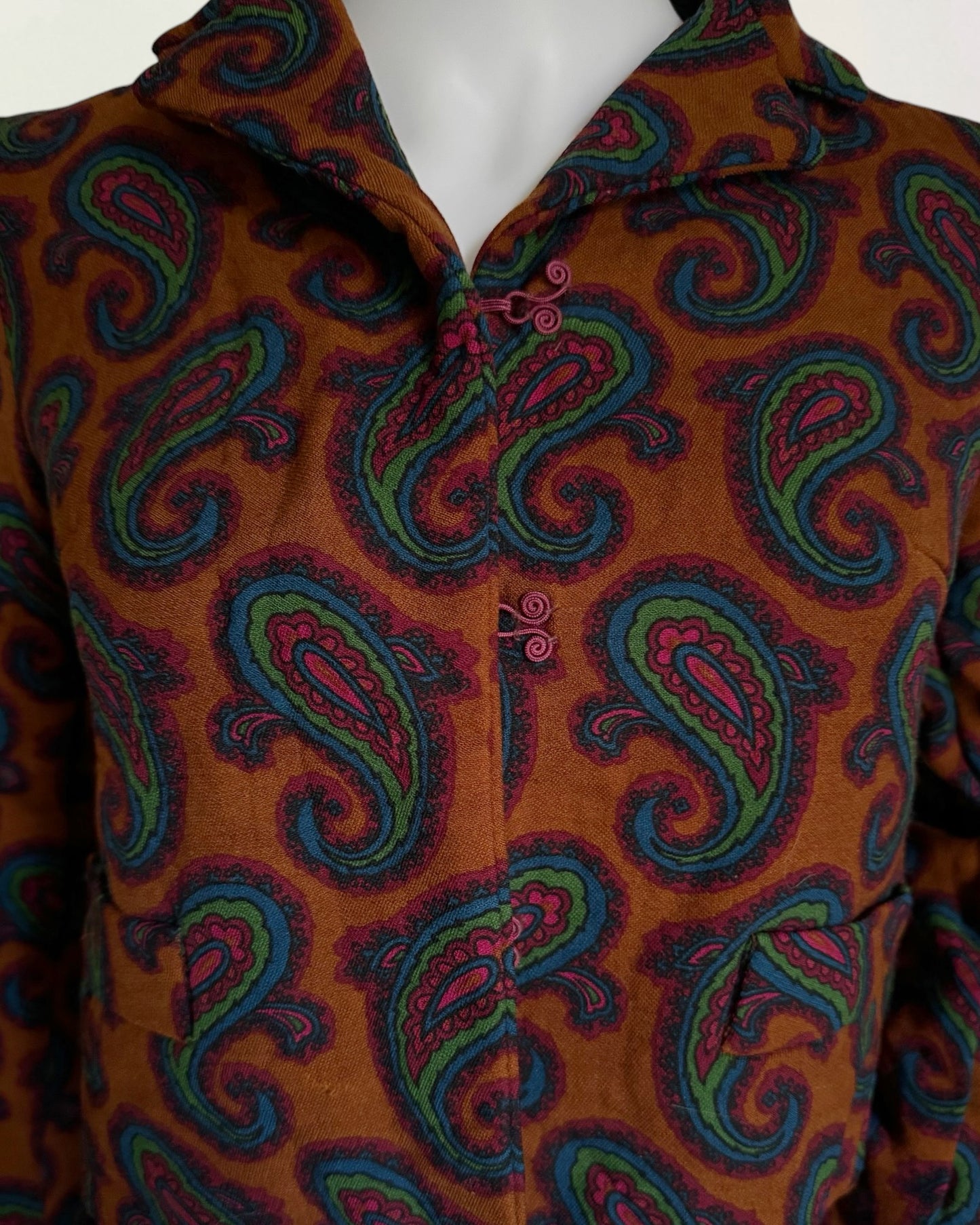 Miu Miu Paisley Wool Jacket, FW 2005