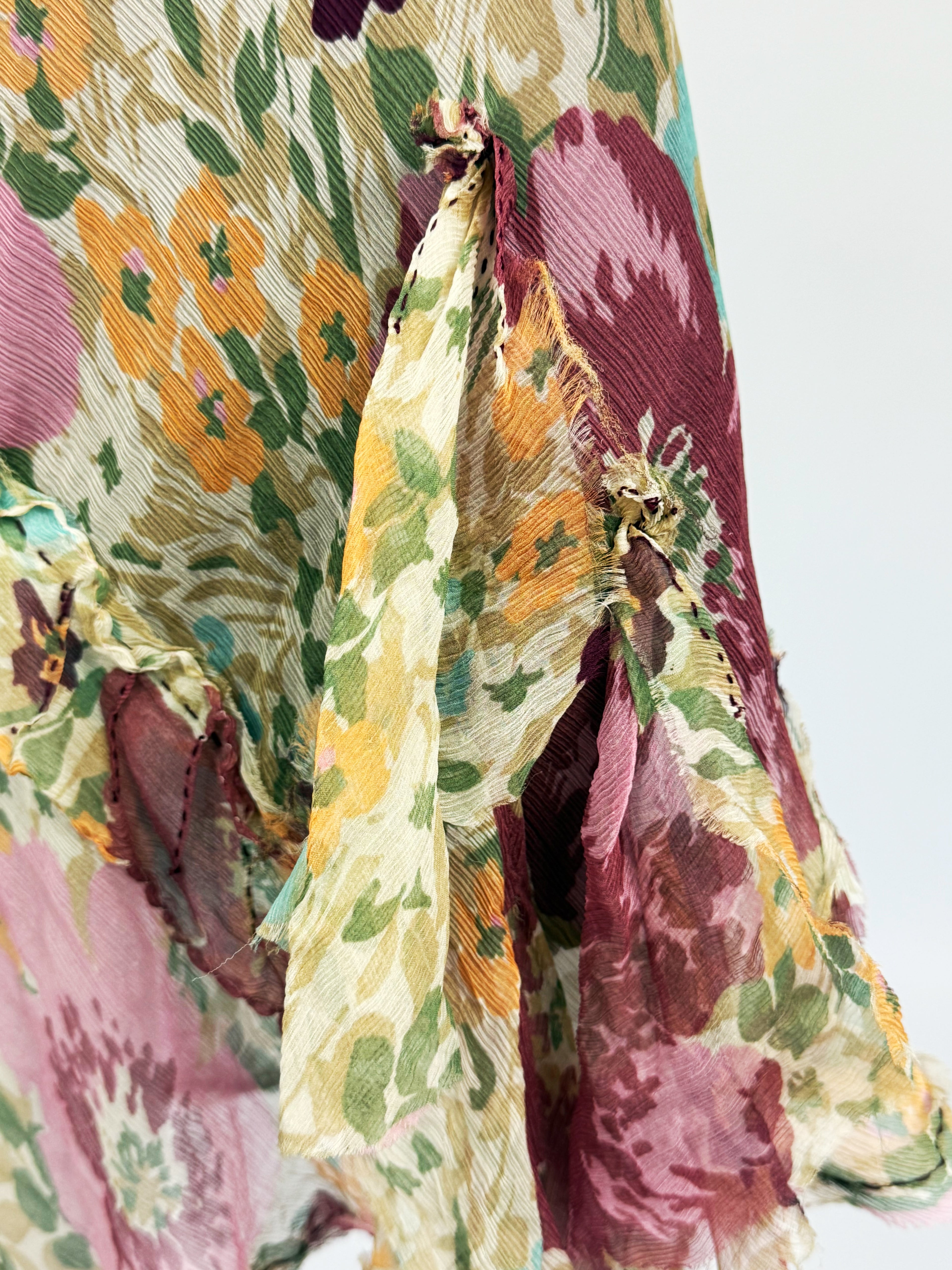 Ermanno Scervino Silk Floral Dress, SS 2005