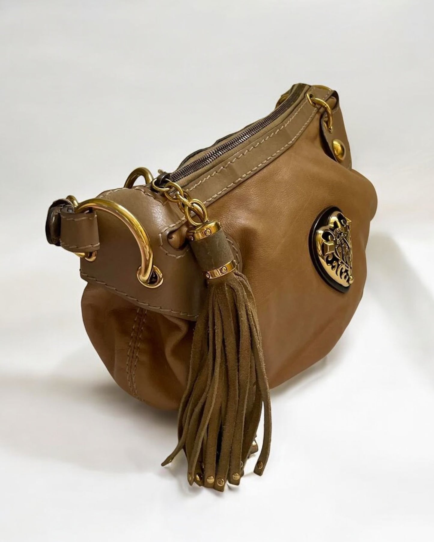 Gucci Baboushka Hysteria Tan Handbag, 2008