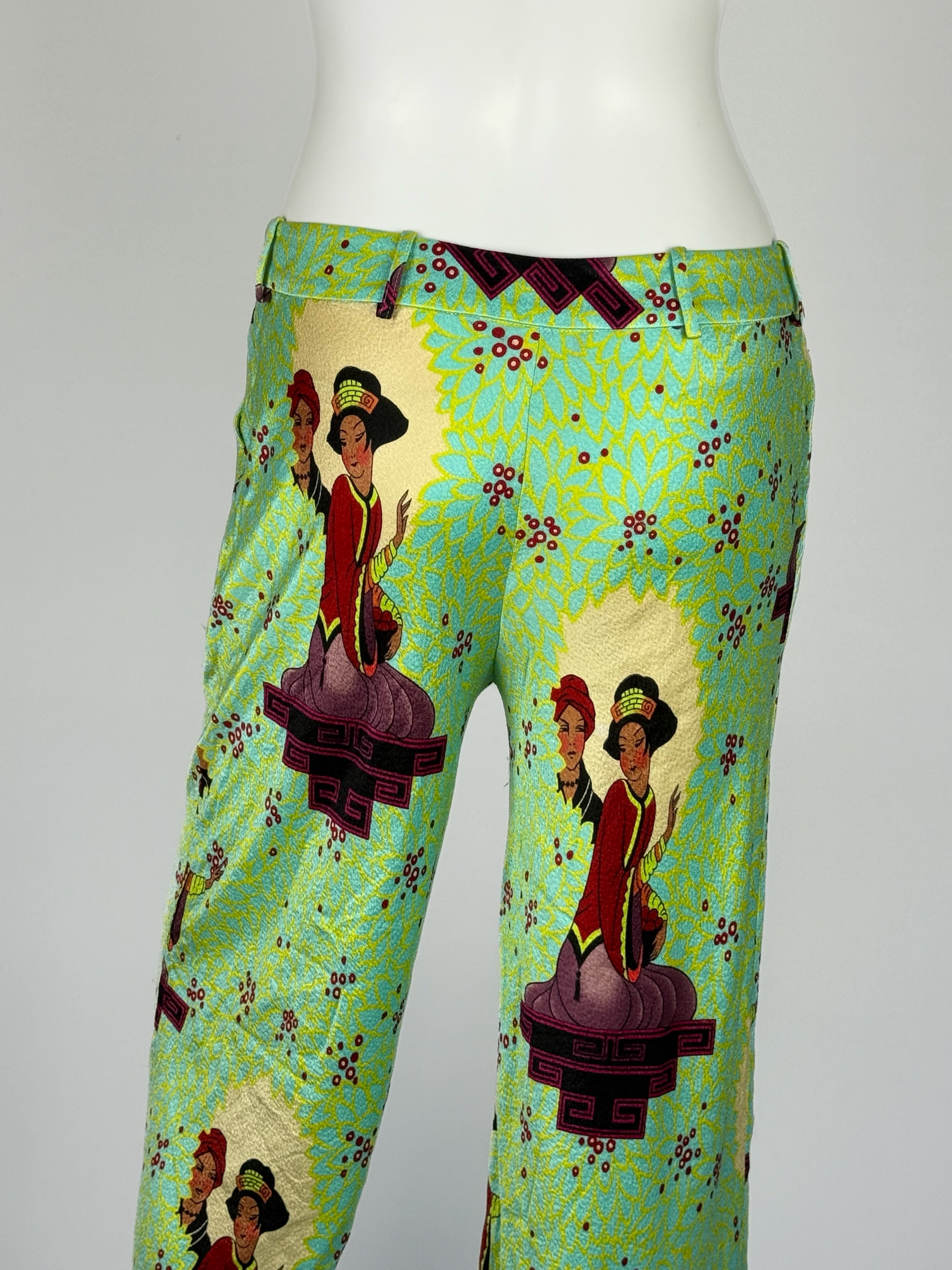 Christian Dior by John Galliano Silk Trousers, 2002