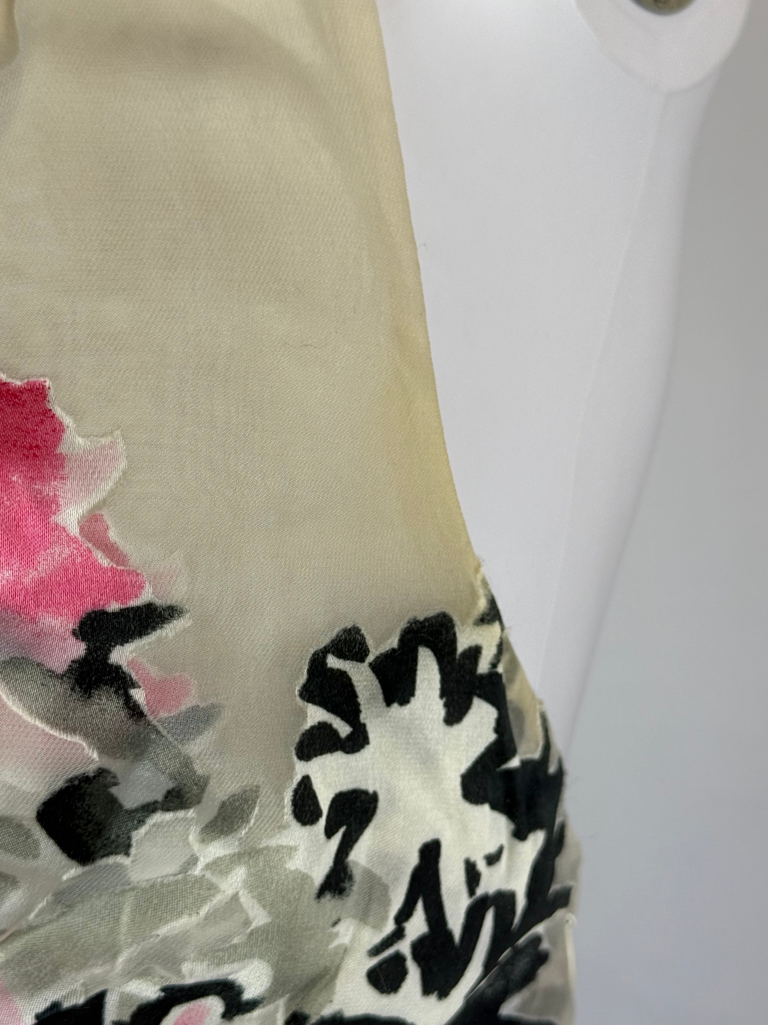 Giorgio Armani Silk Floral Gown, 2005