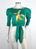 Chloé by Stella McCartney Banana Tie Front Top, SS 2001
