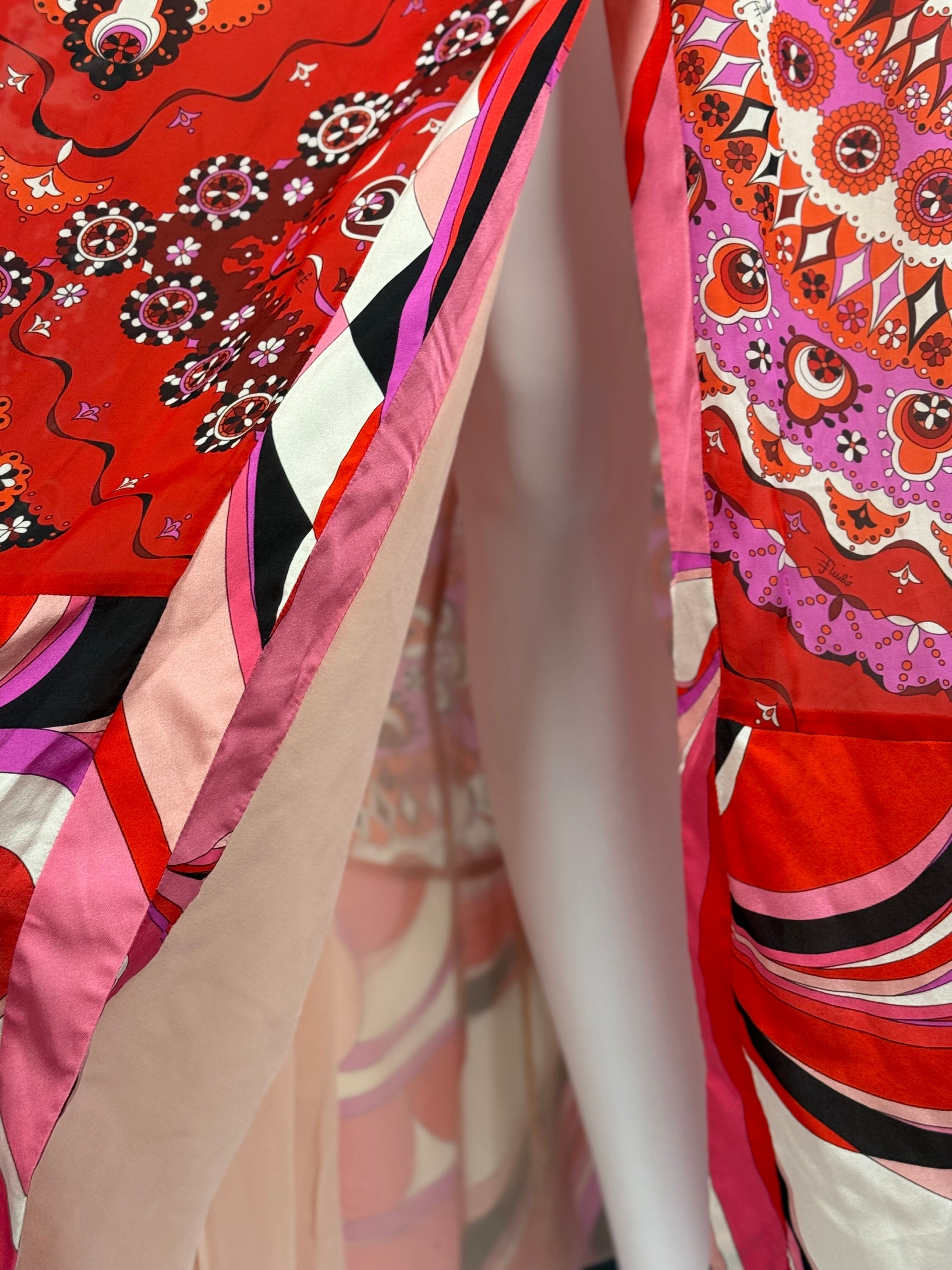 Emilio Pucci Silk Printed Gown, SS 2012