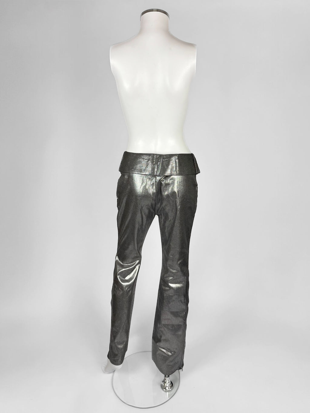 Christian Dior by John Galliano Metallic Buckle Trousers, FW 2001