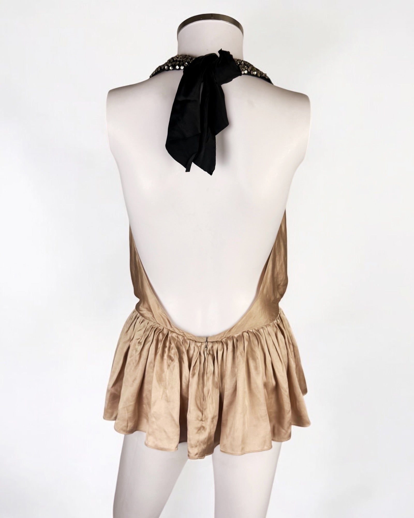 Chloé by Phoebe Philo Silk Embellished Top, SS 2005