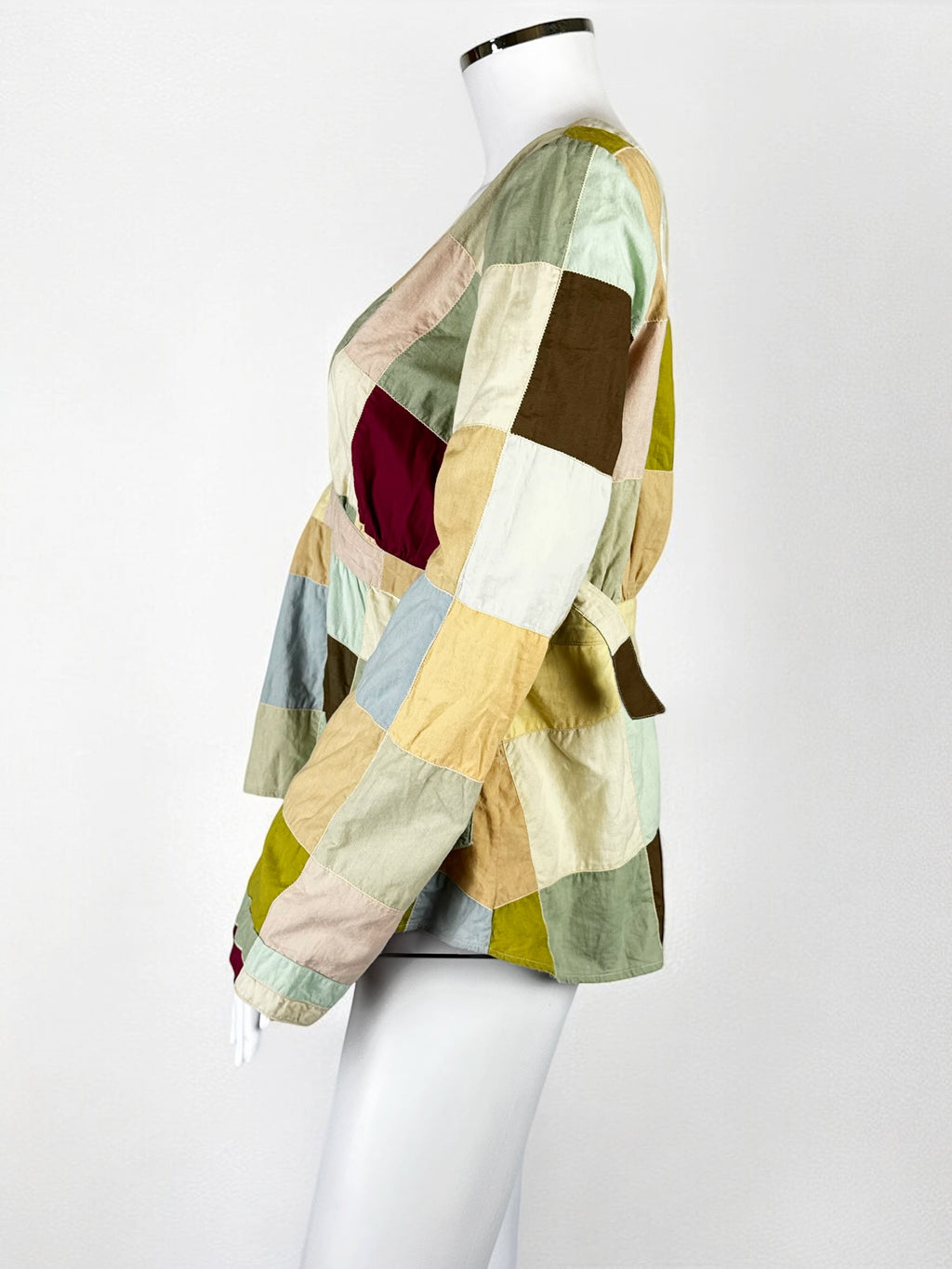 Marni Patchwork Cotton Blouse, FW 2002